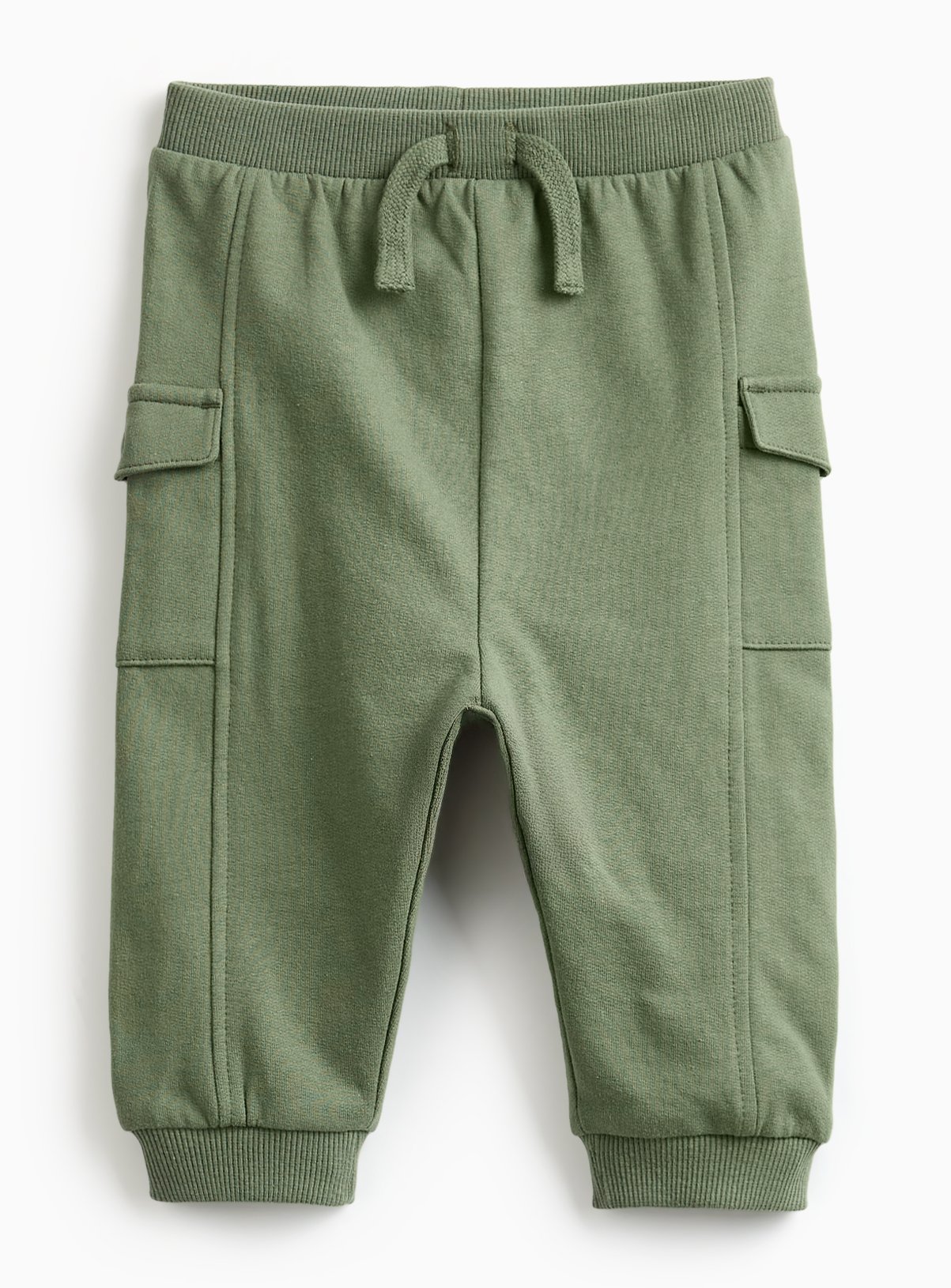 Khaki Cargo Joggers 