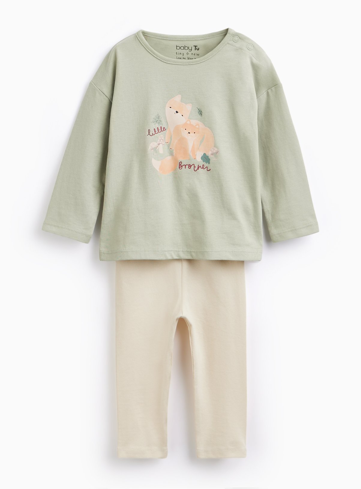 Fox Graphic Top & Leggings Set 9-12 months