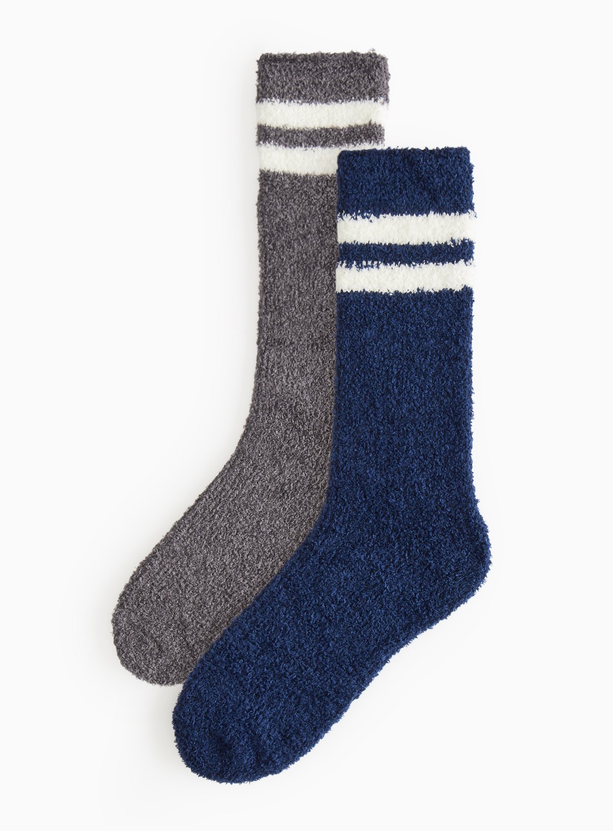 Sports Stripe Cosy Socks 2 Pack 6-11
