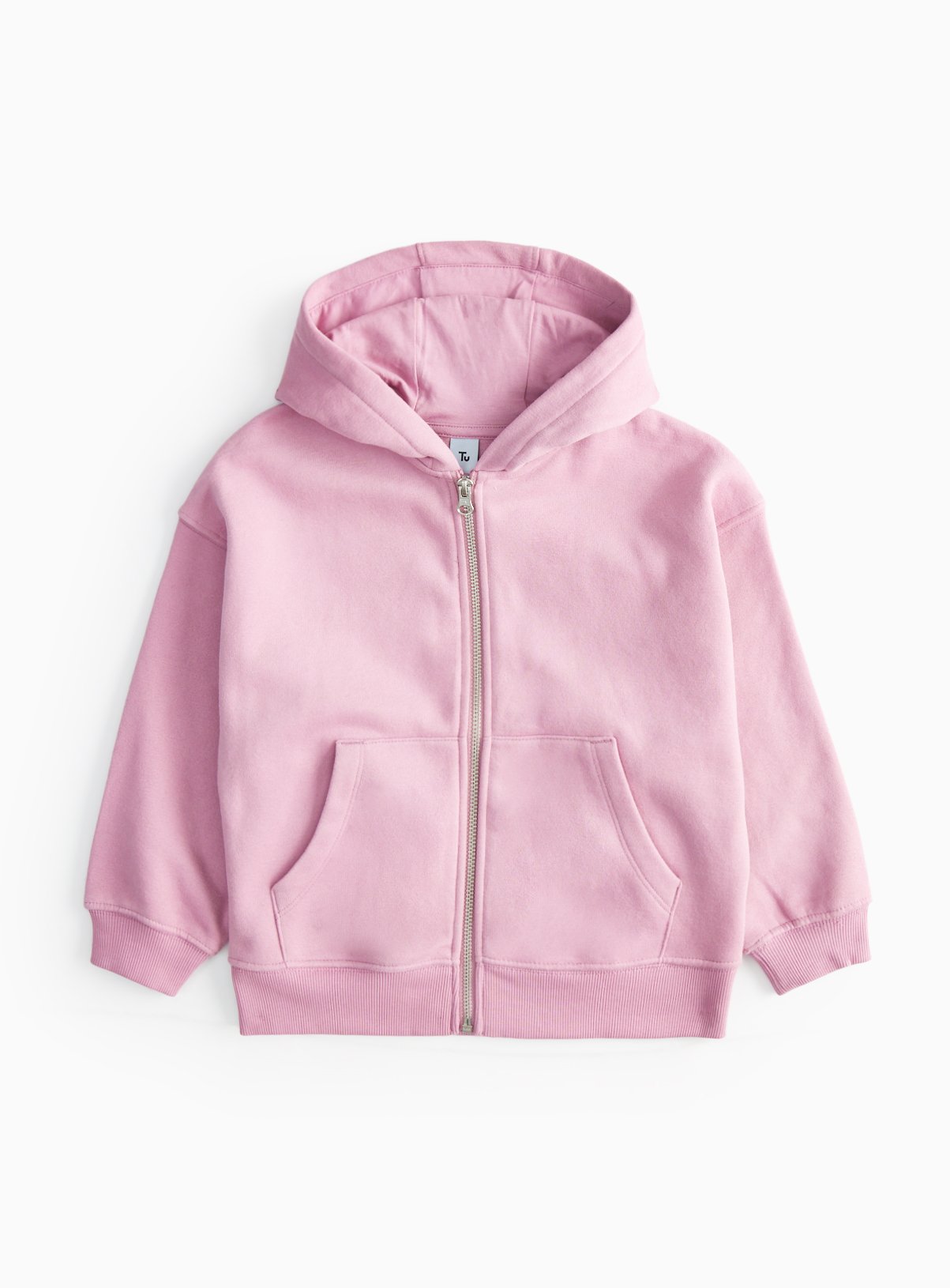 Pink Zip Through Hoodie  14 years