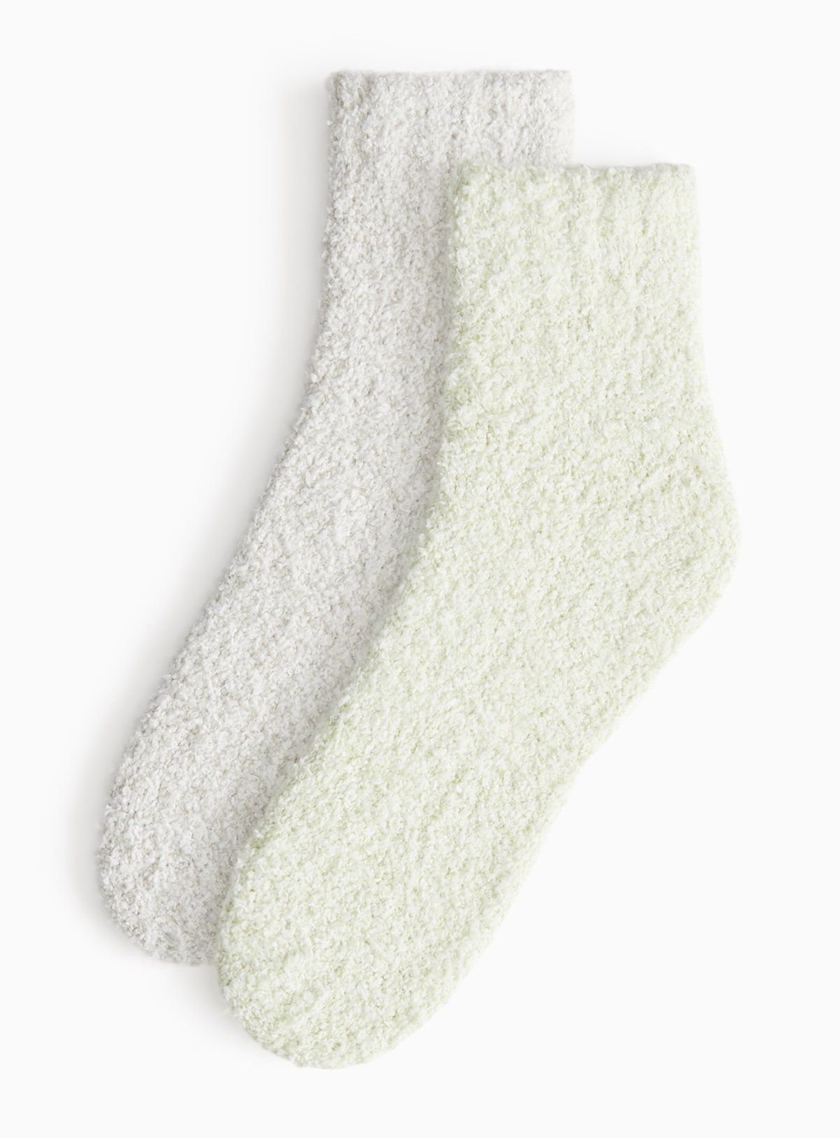 Cropped Cosy Ankle Socks 2 Pack 4-8