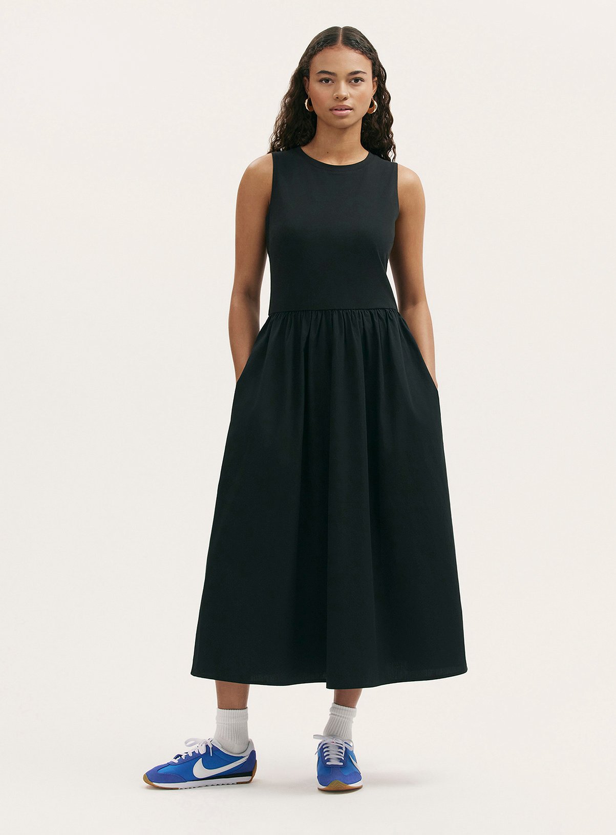 FINERY Georgie Dress Black