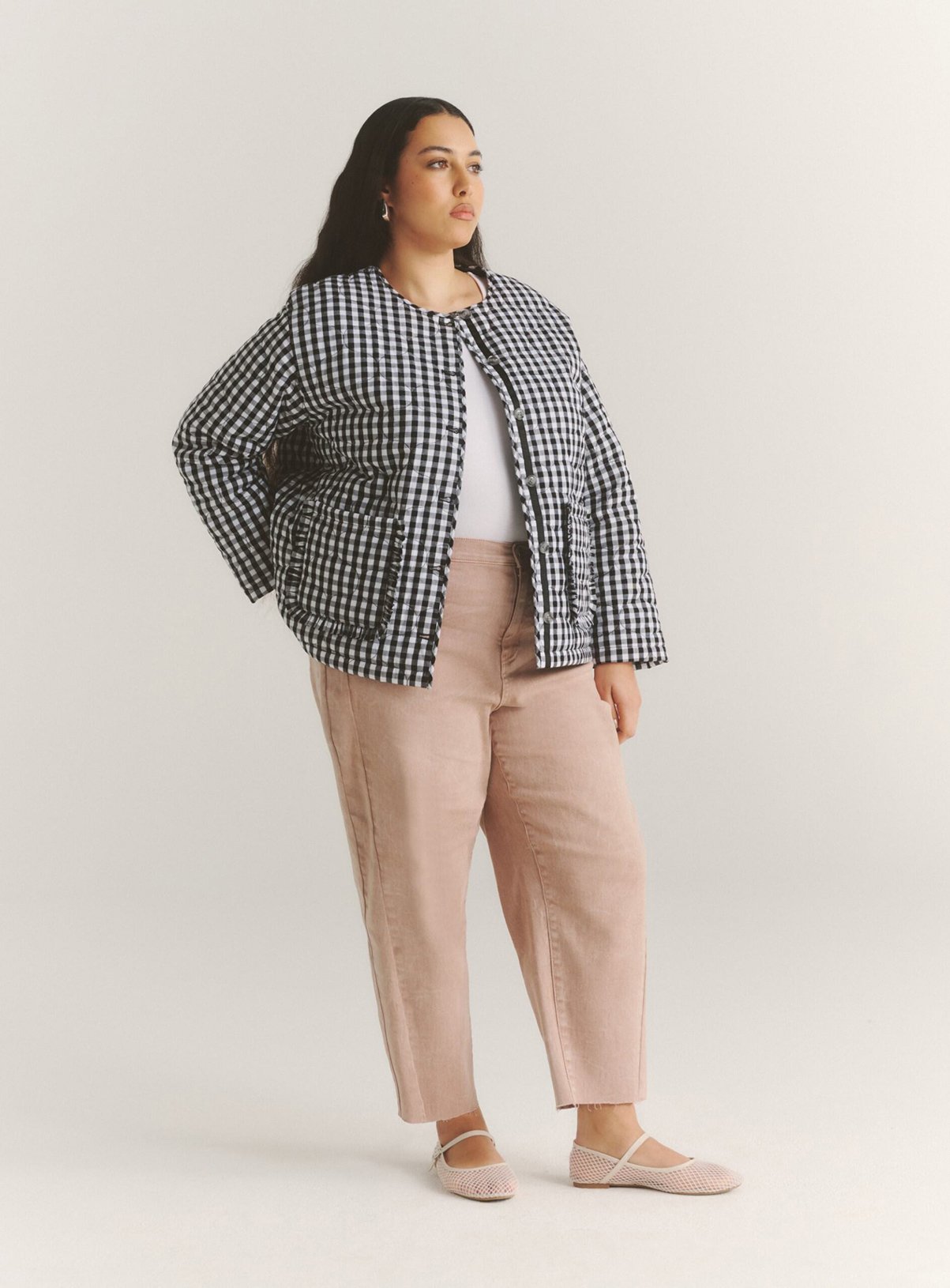 SIMPLY BE Cropped Barrel Jeans 