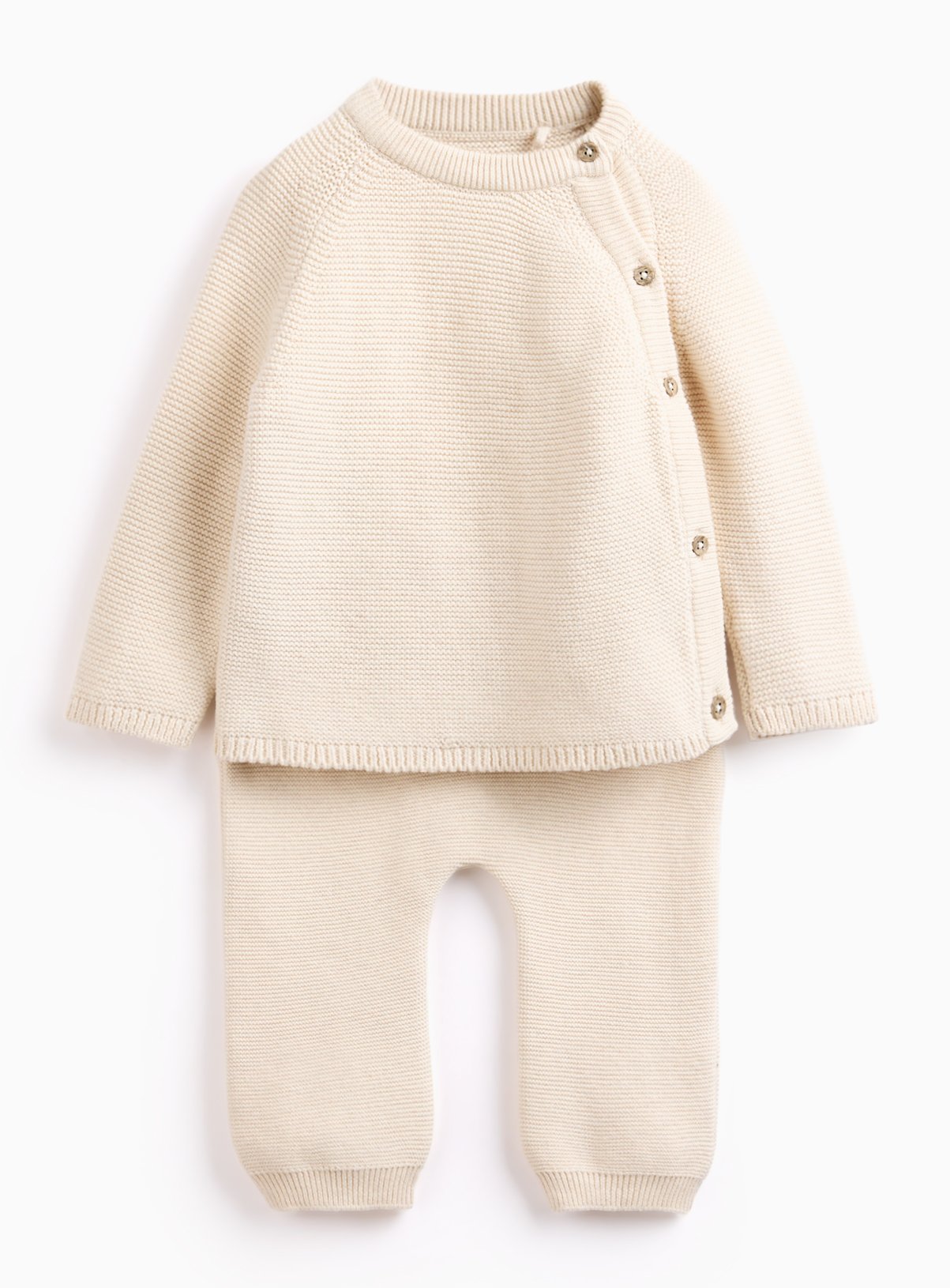 Cream Knitted Set