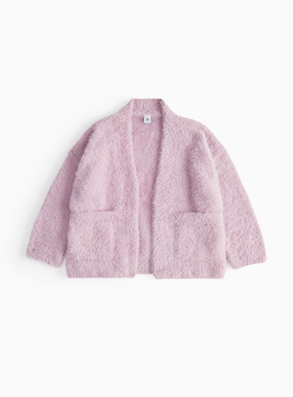 Relaxed Fit Fluffy Cardigan  