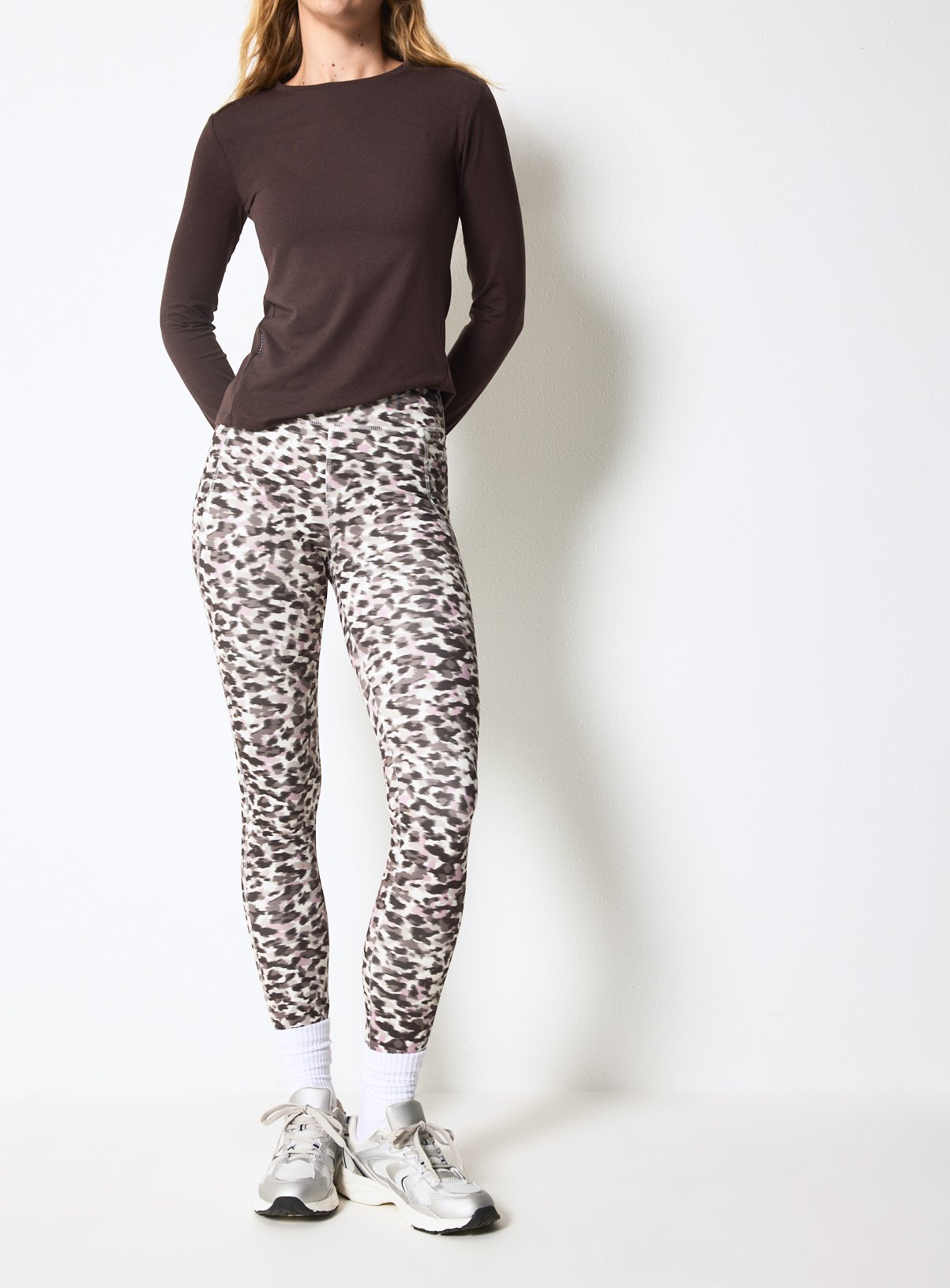 REAKTIV Everyday Animal Print High Waisted Legging