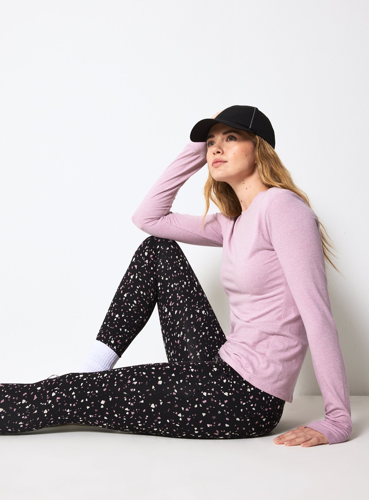 REAKTIV Everyday Marking Printed High Waisted Legging 