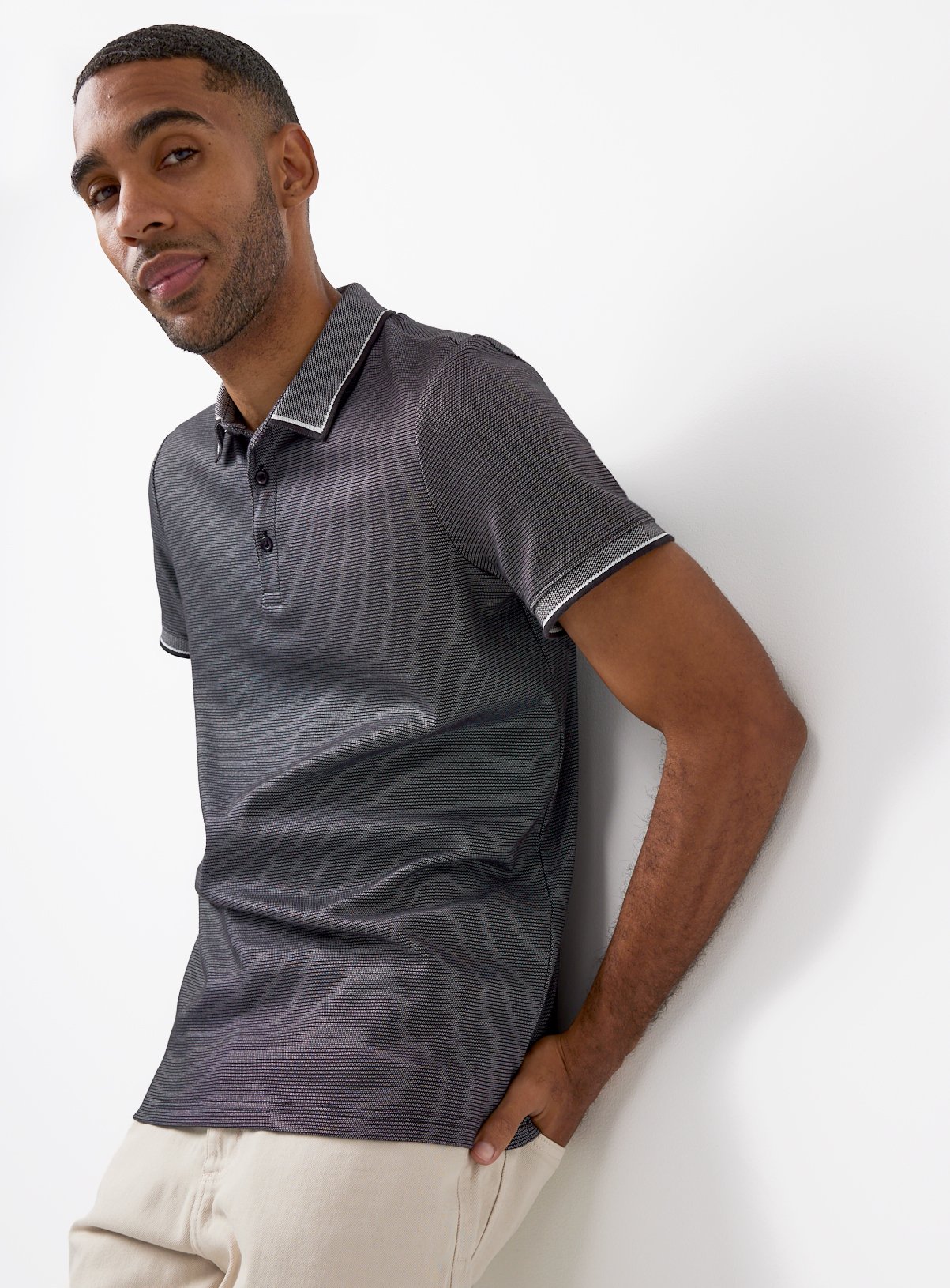 Two Tone Polo Shirt 
