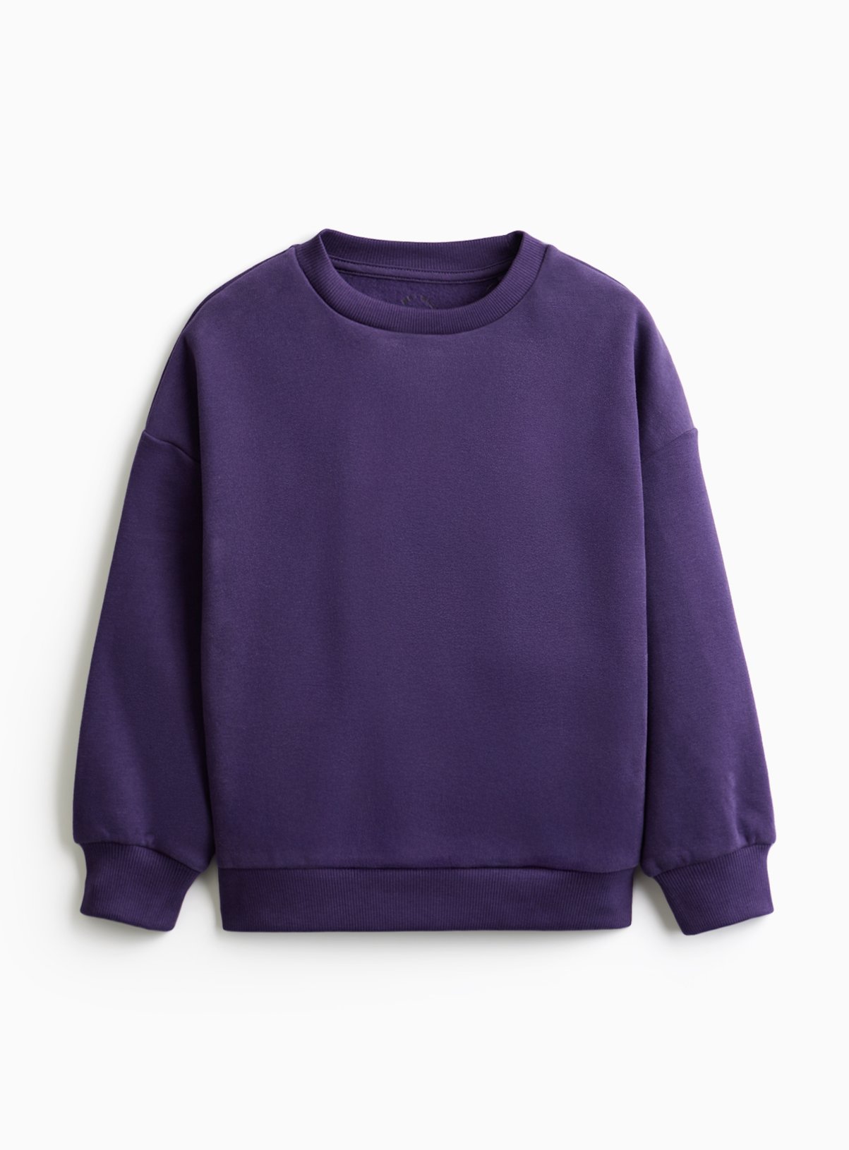Purple Crew Sweatshirt 7 years
