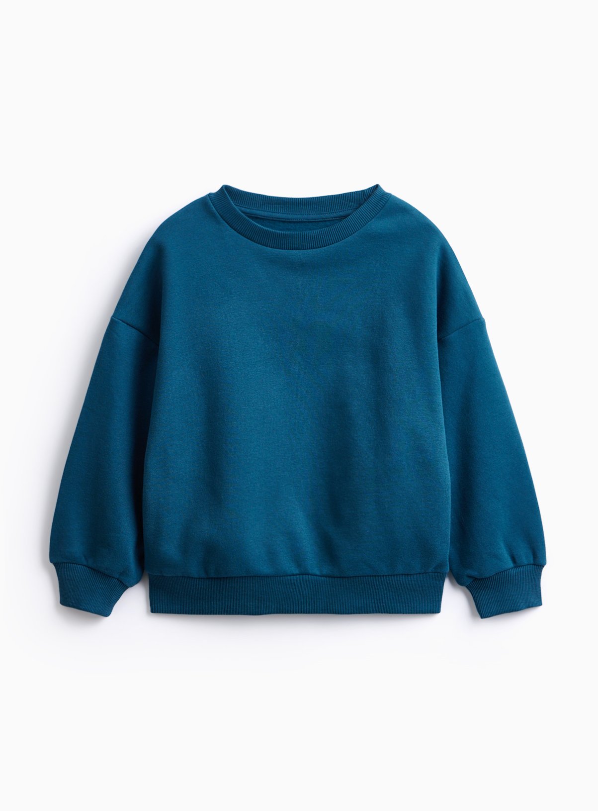 Teal Crew Sweatshirt 8 years