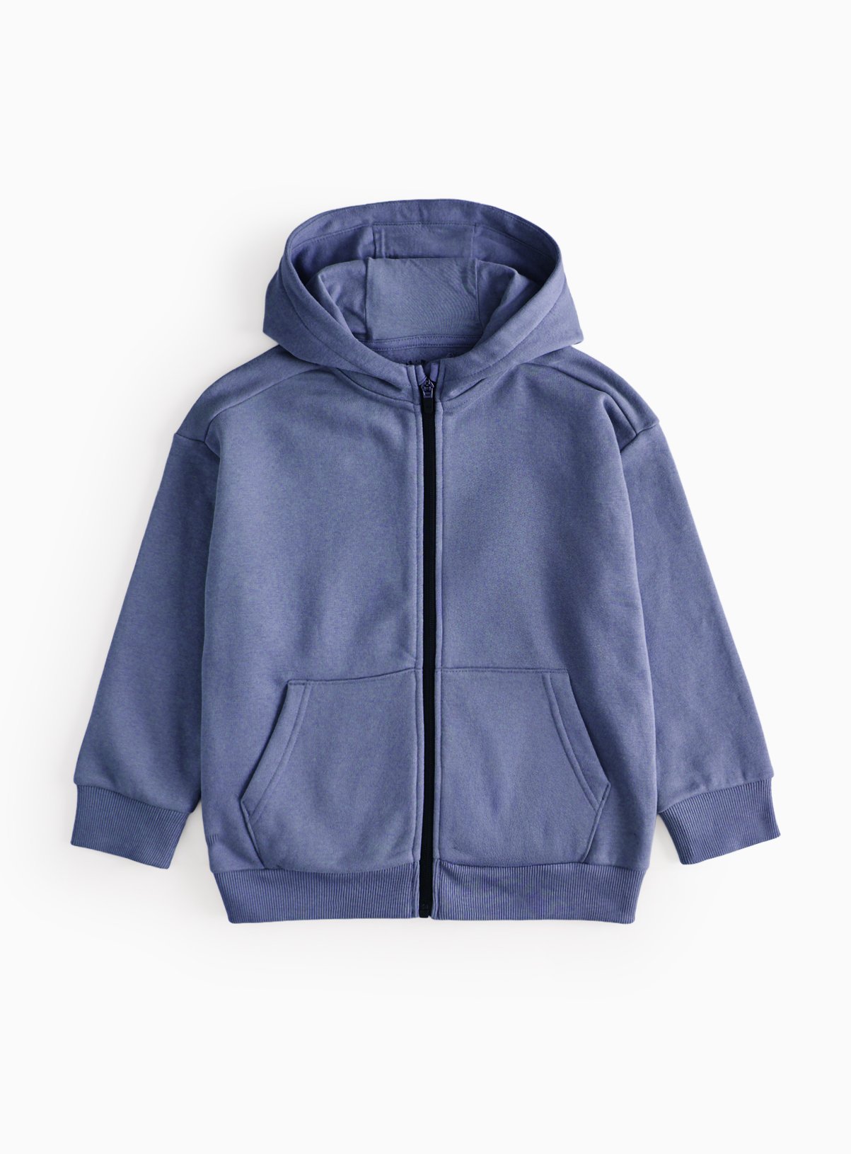 Navy Zip Through Hoodie 12 years
