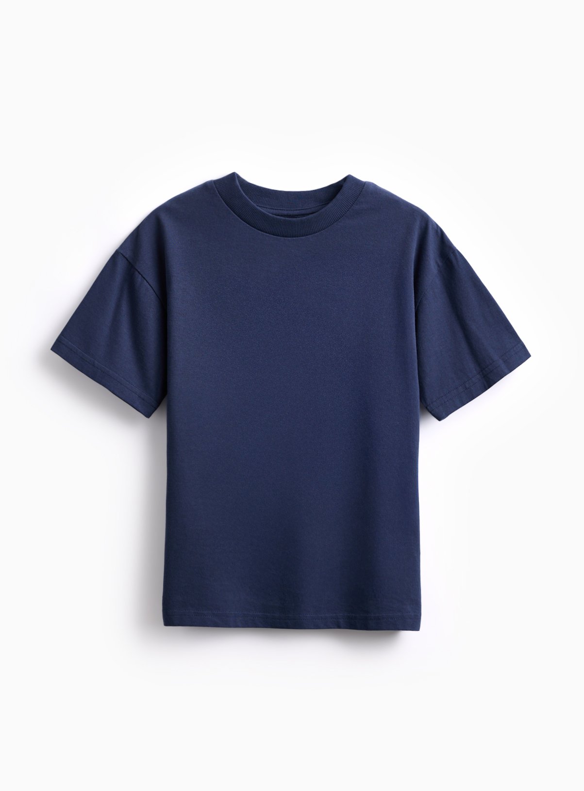Navy Plain T-Shirt 7 years