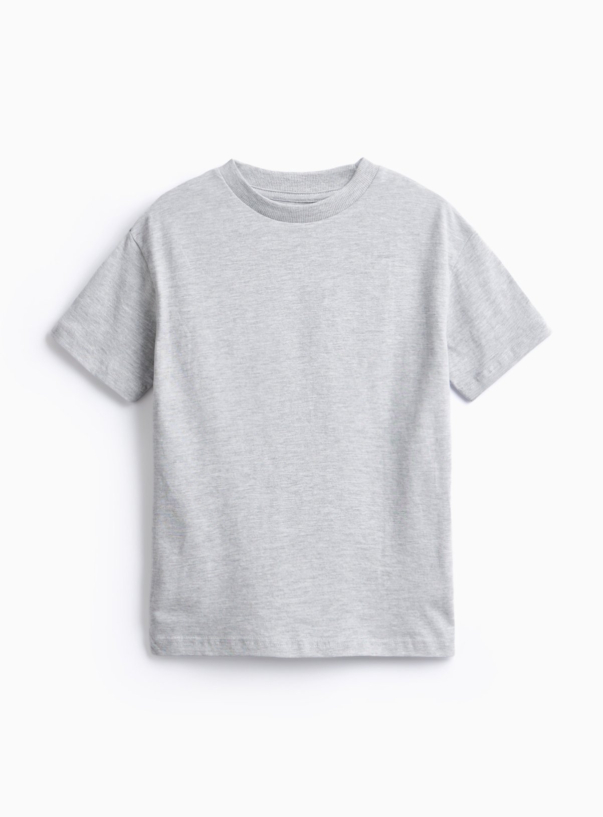 Grey Plain T-Shirt 10 years
