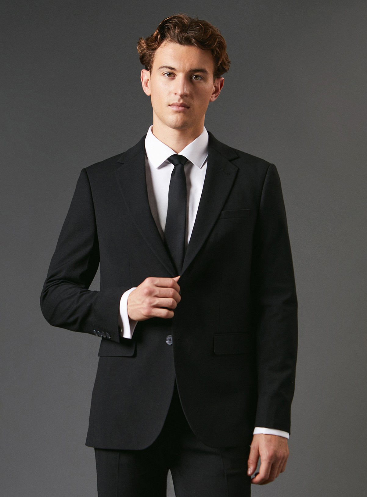 BURTON Black Slim Fit Essential Jacket 