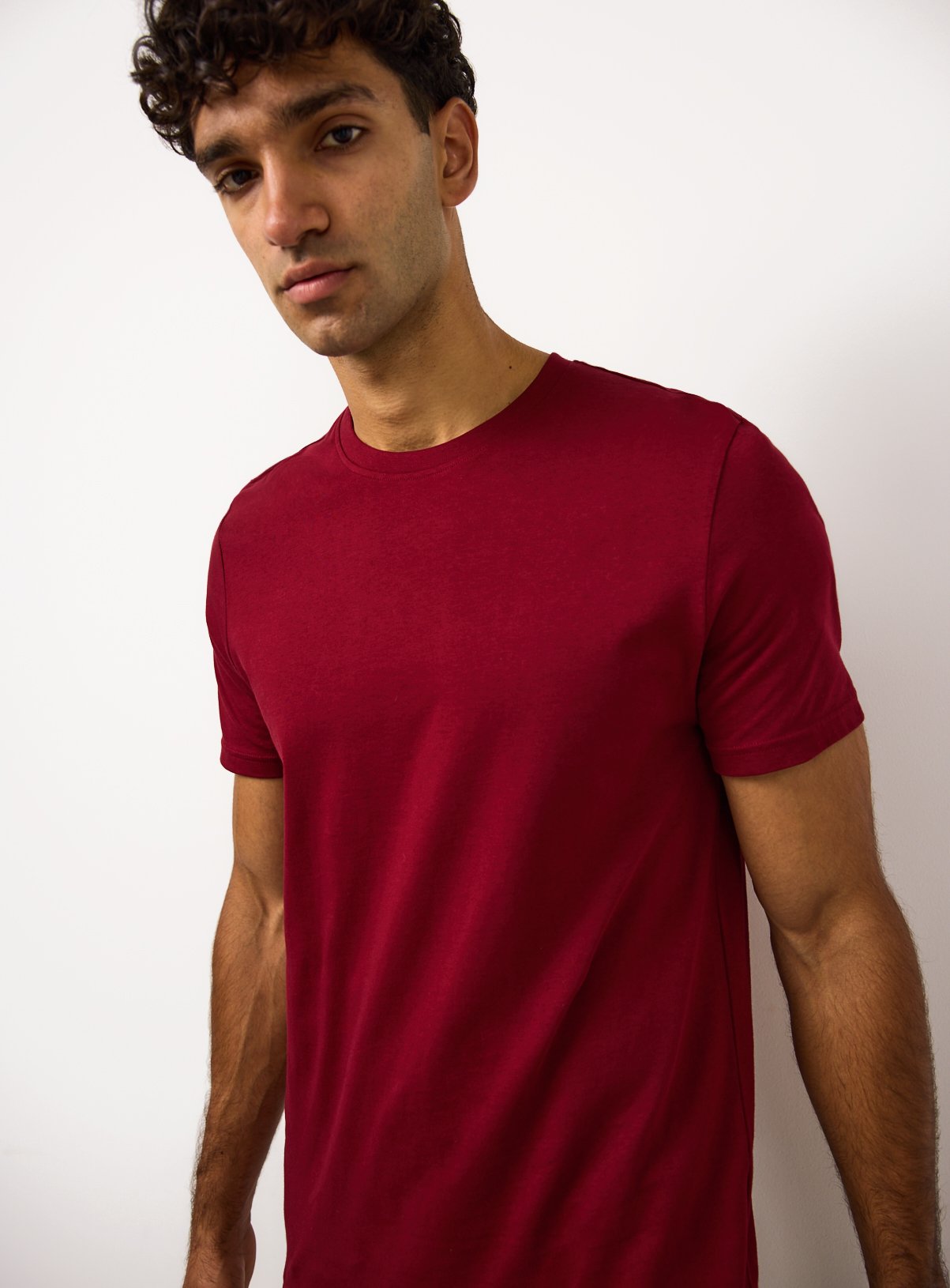 The Pure Cotton Tee - Red M