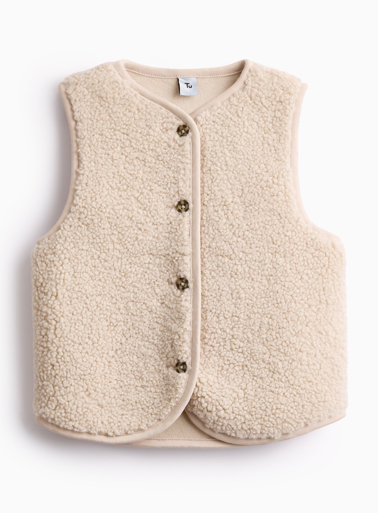 Borg Fleece Waistcoat 12 years