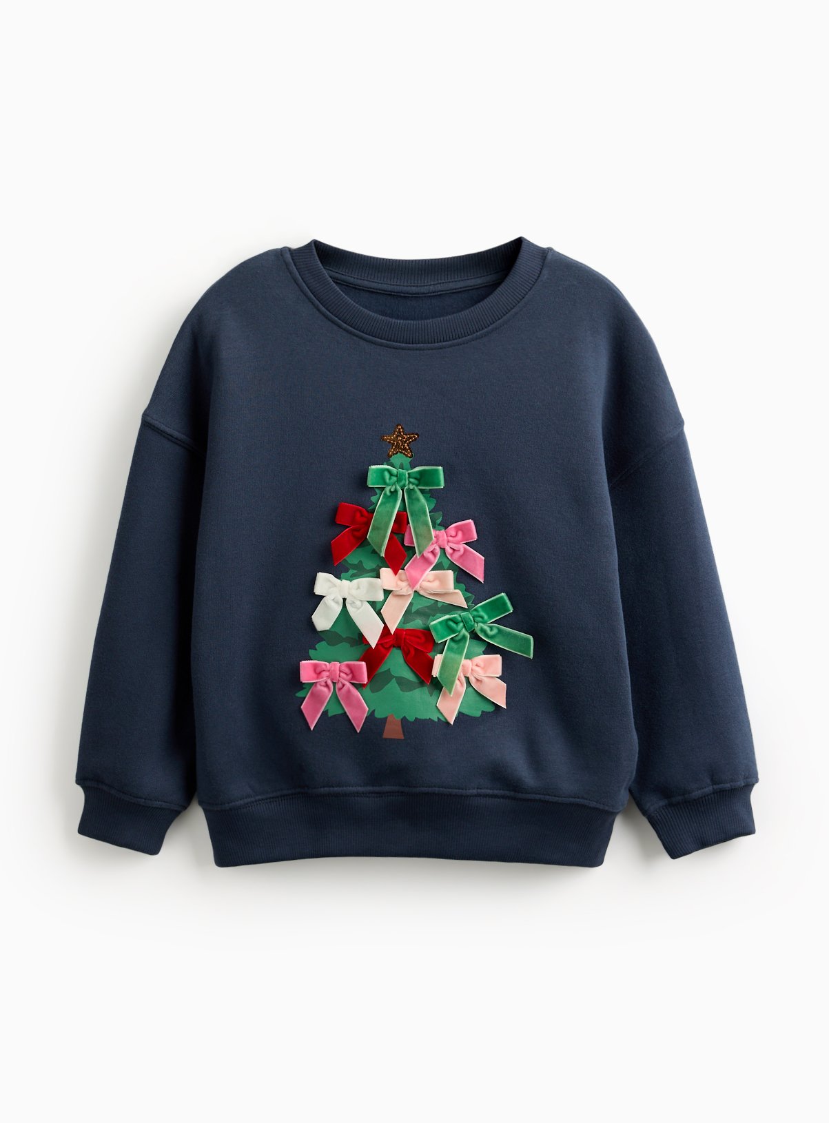 Mini Me Kids' Christmas Tree Printed Sweatshirt 