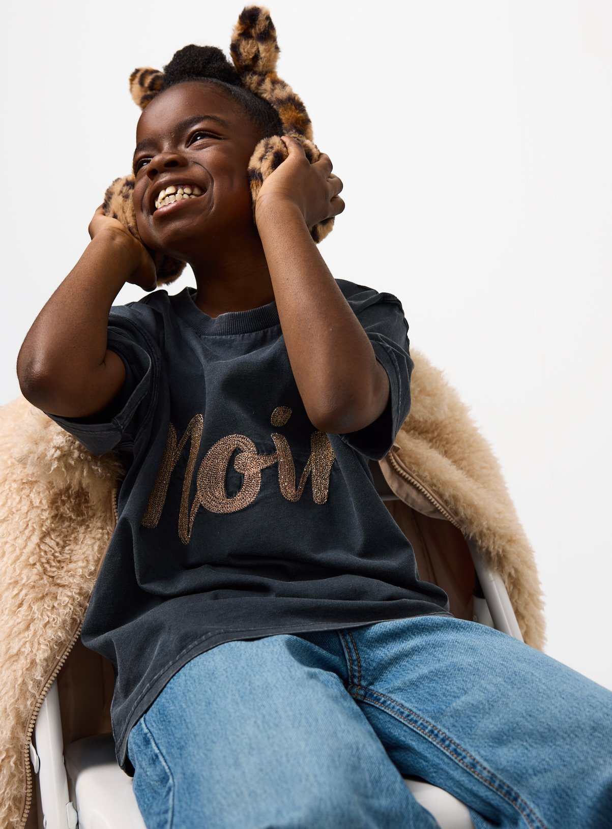 Charcoal Noir Washed Tee 12 years