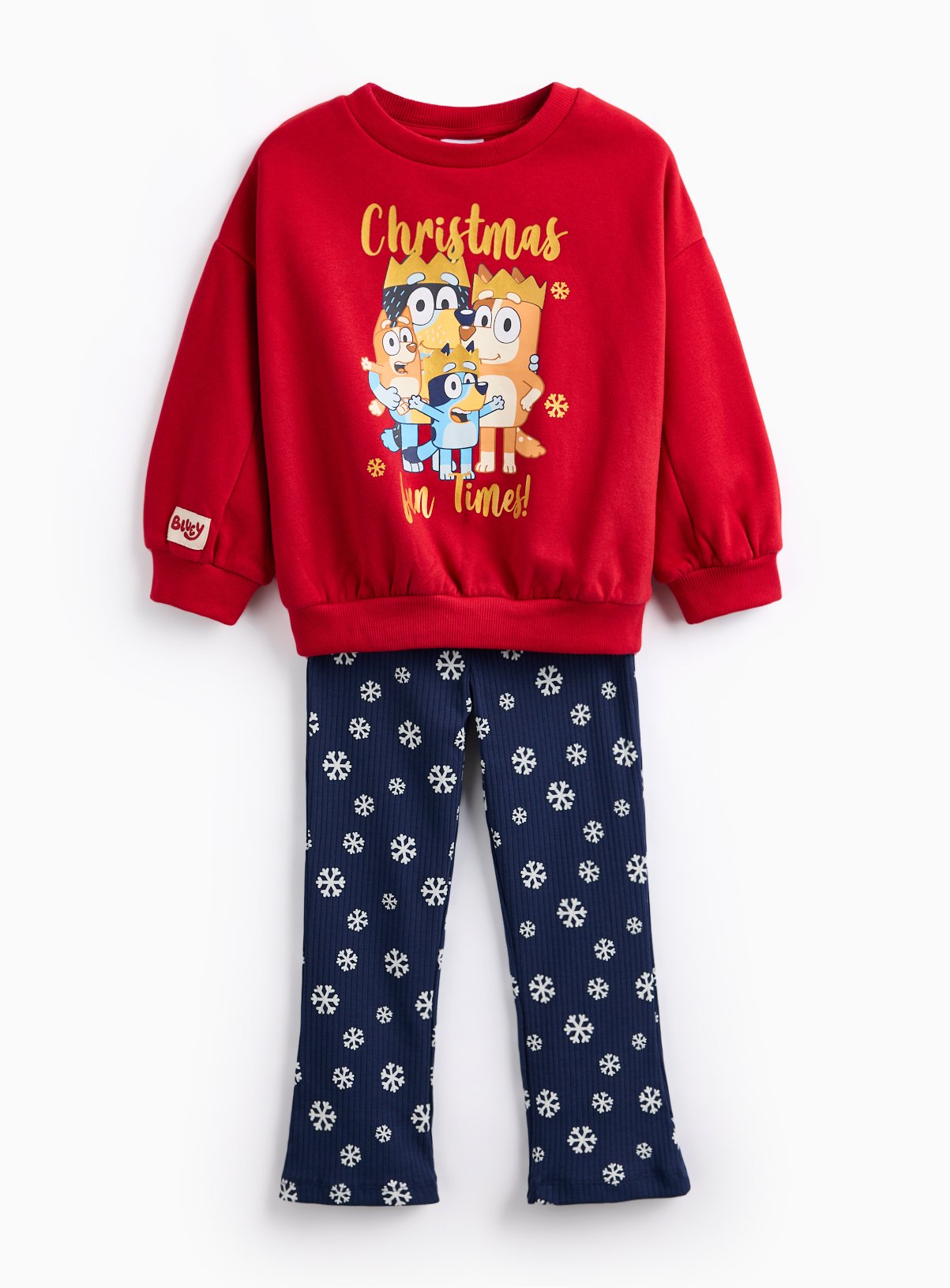 Christmas Bluey Sweatshirt & Leggings Set 