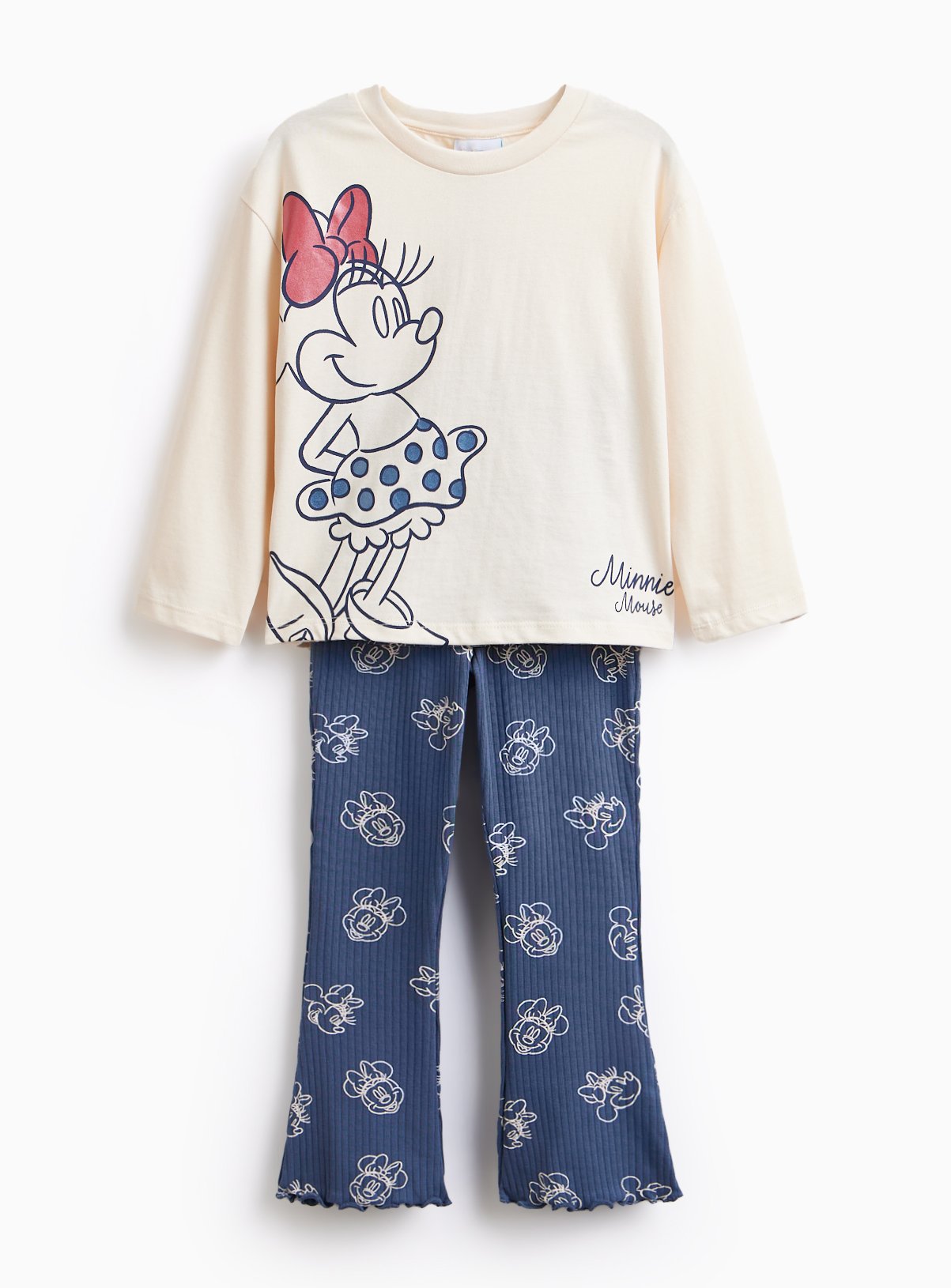 Disney Minnie Long Sleeve Sweat & Leggings Set 