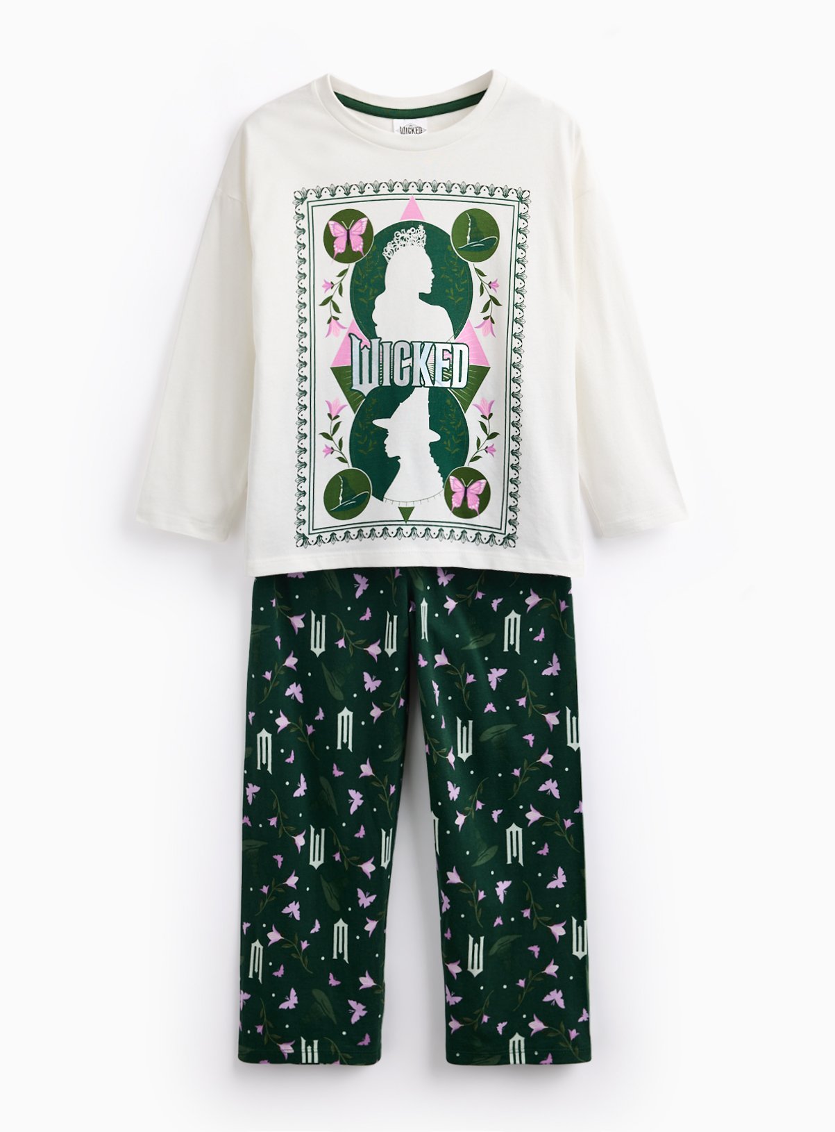 Wicked Character Print Jersey Pyjamas 