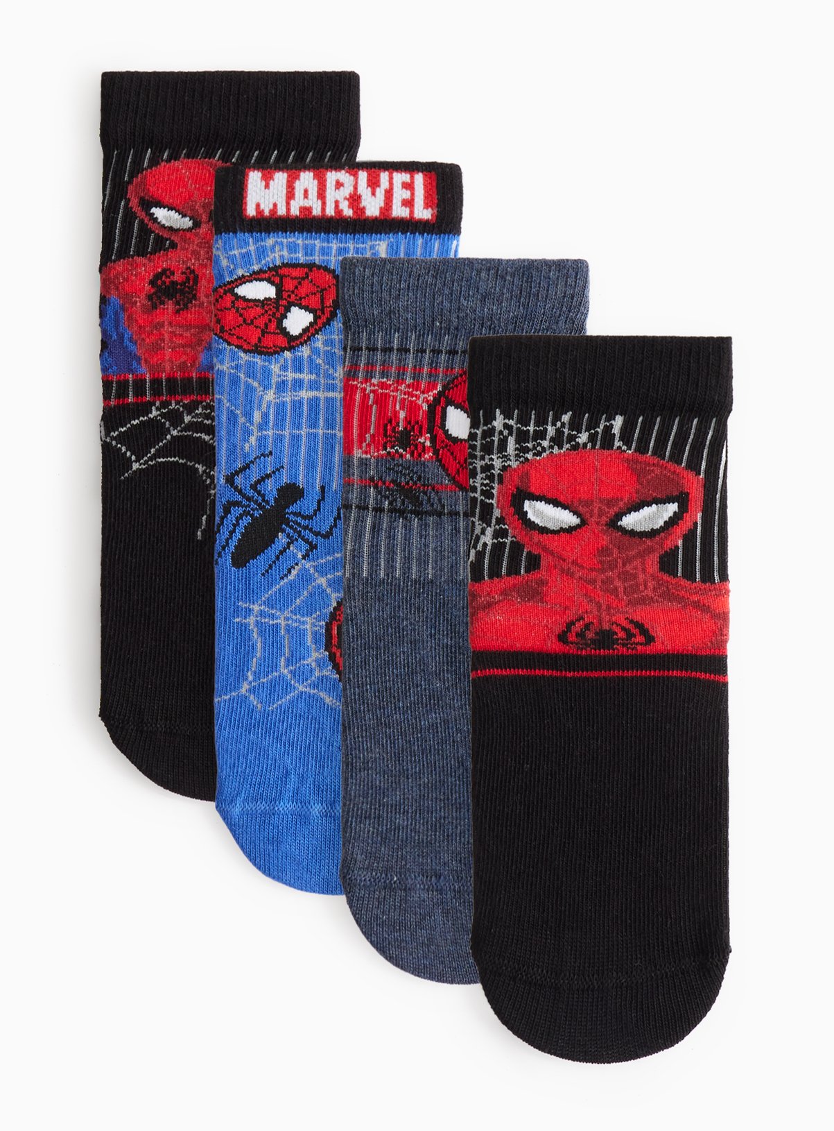 Disney Marvel Spider-Man Ankle Socks 5 Pack 