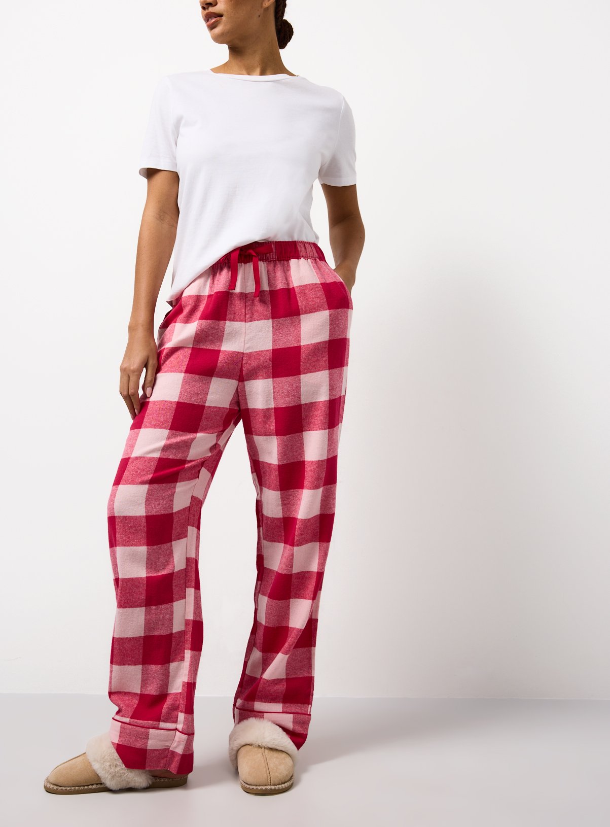 Pink Buffalo Check Pyjama Bottoms 22