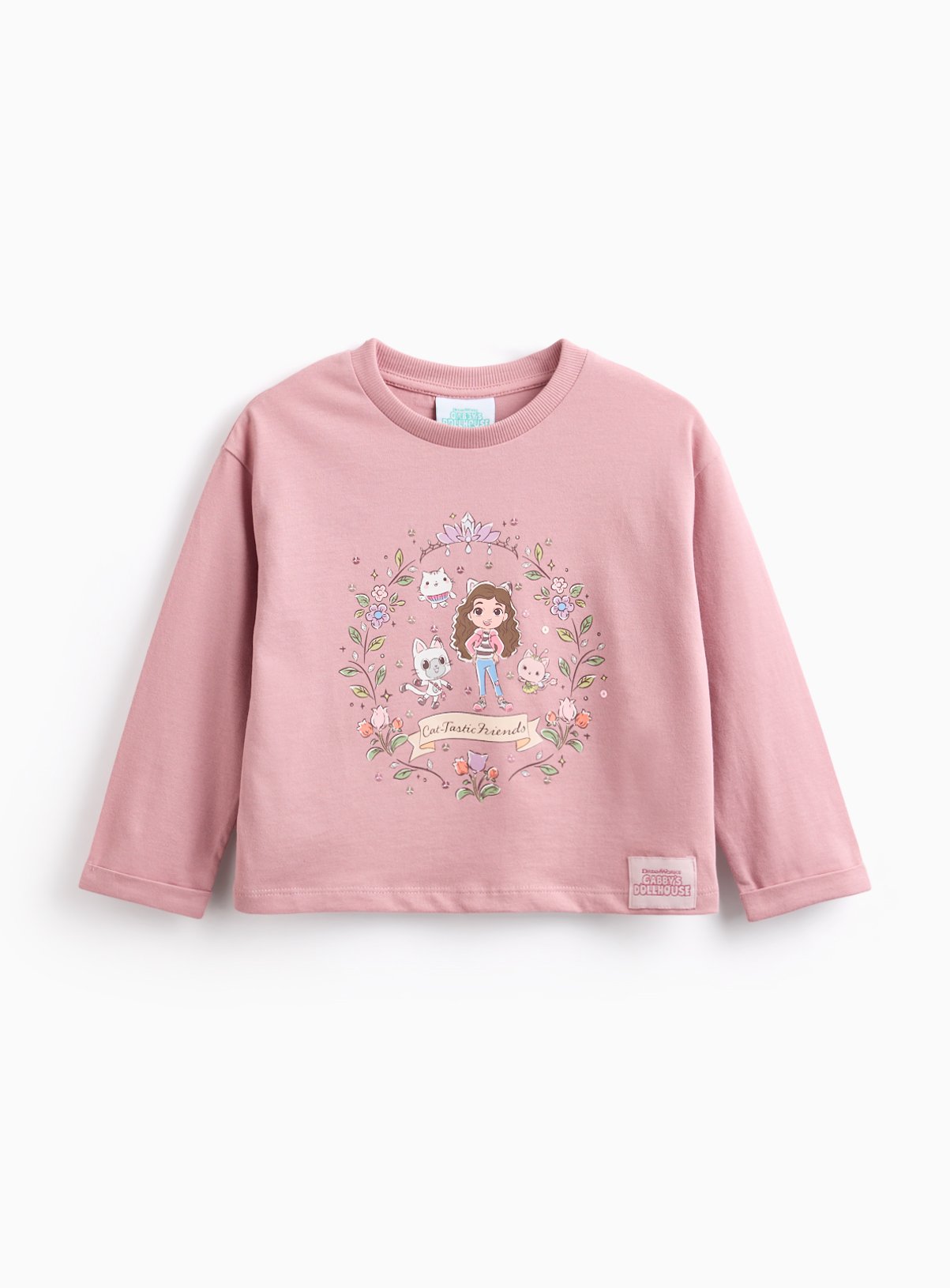 Gabby's Dollhouse Character Print Long Sleeve Top 6-7 years