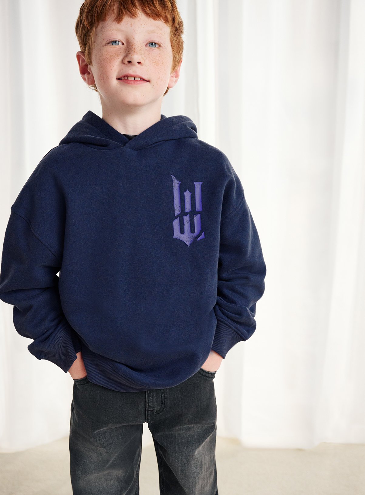 Wicked Character Print Hoodie 7 years