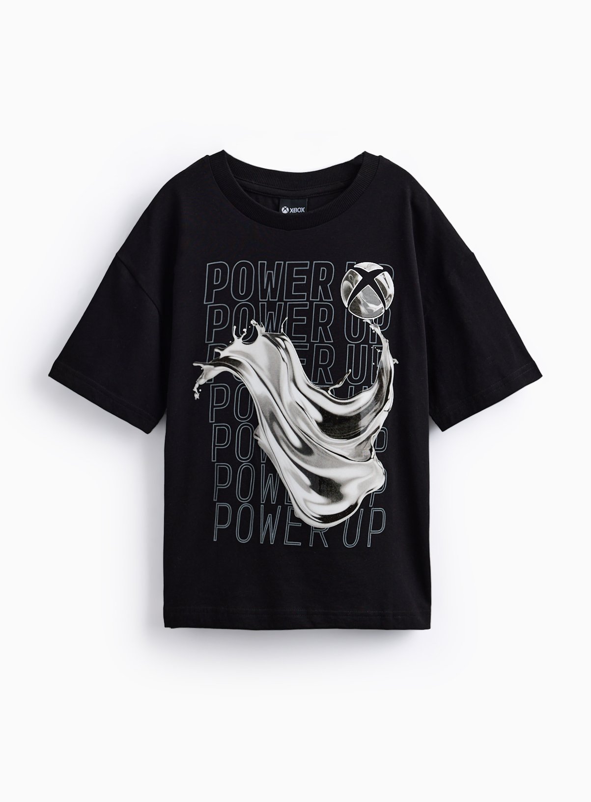 XBOX Metallic Graphic Print T-Shirt 8 years
