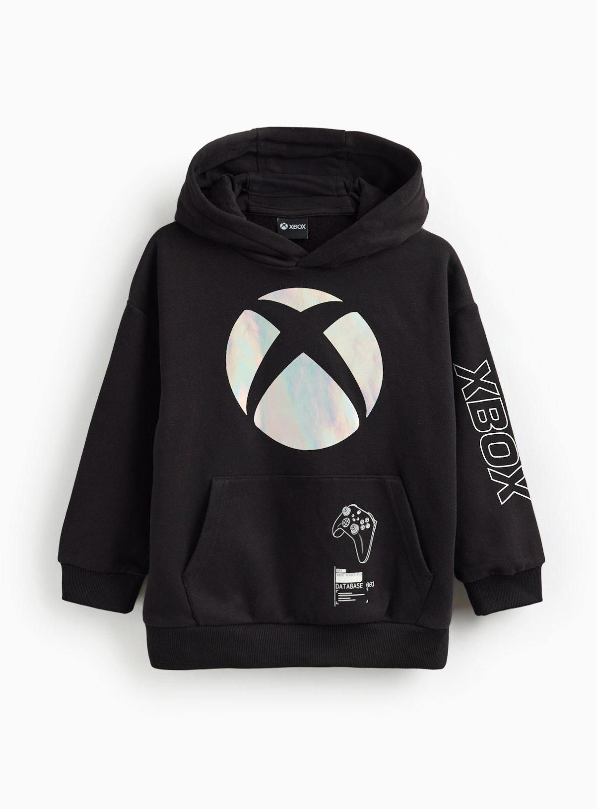 XBOX Black Graphic Print Hoodie 