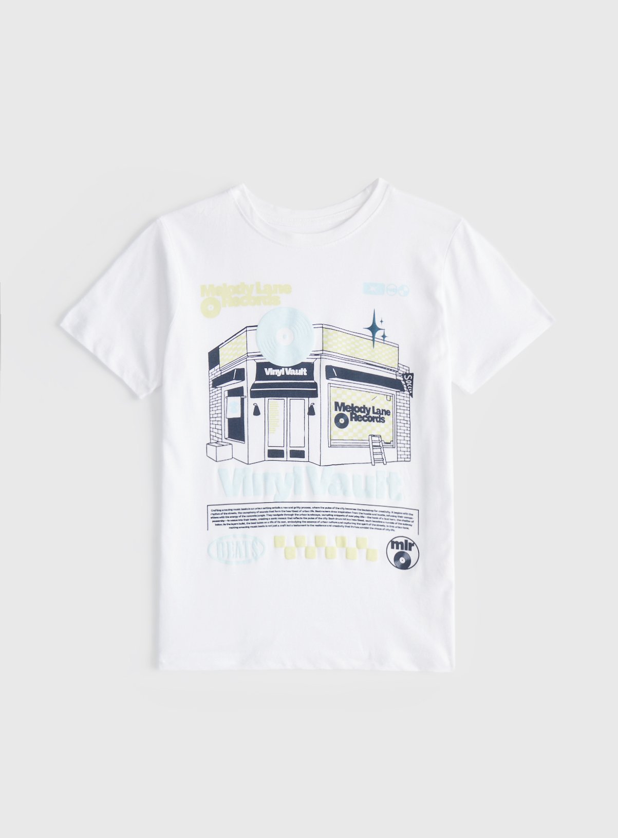 Vinyl Graphic Print T-Shirt 5 years