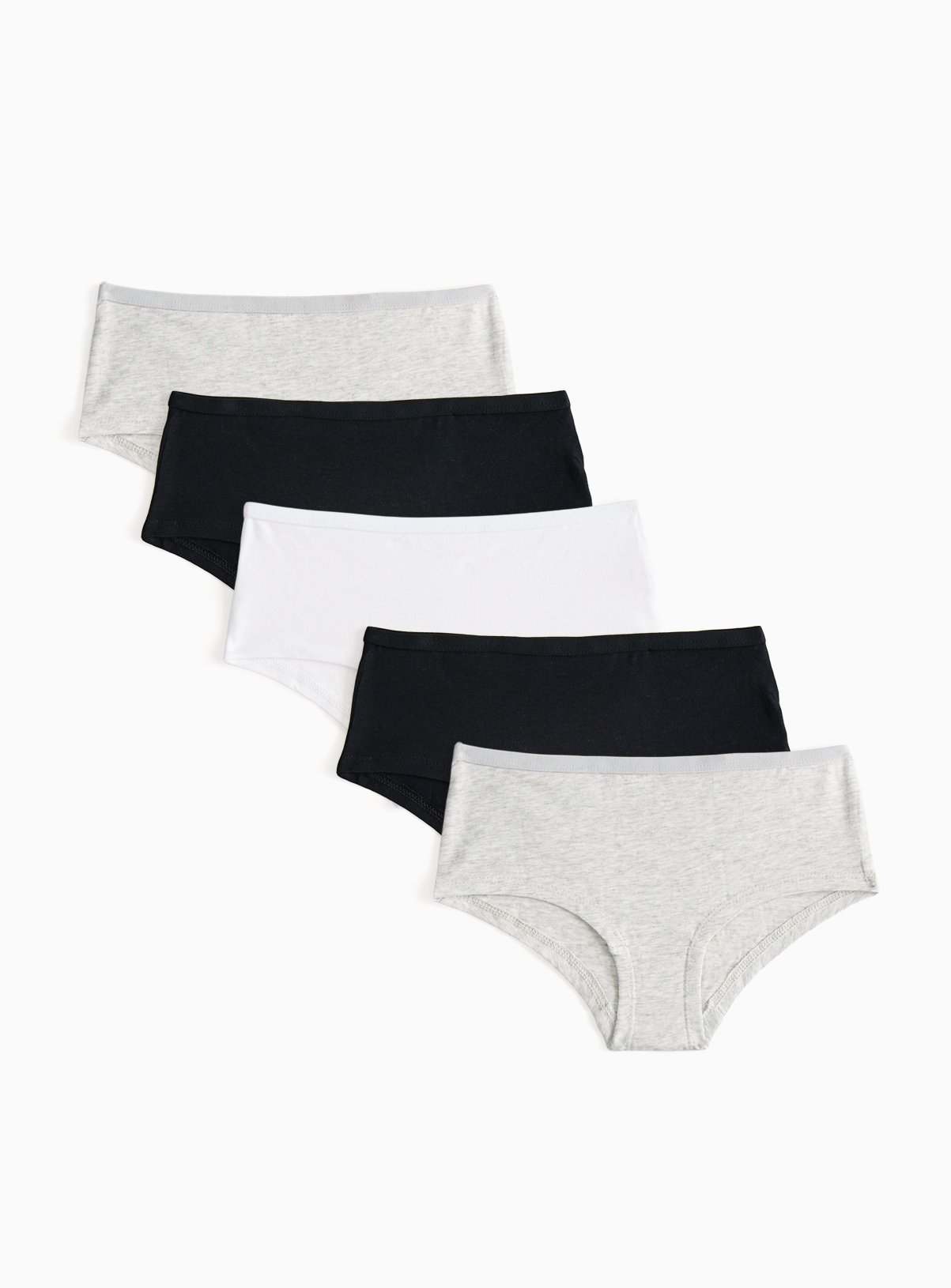 Mono Shorts-Style Briefs 5 Pack 7-8 years
