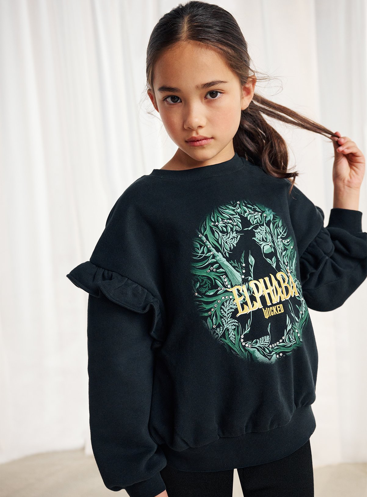 Sweatshirt & Flares Set 