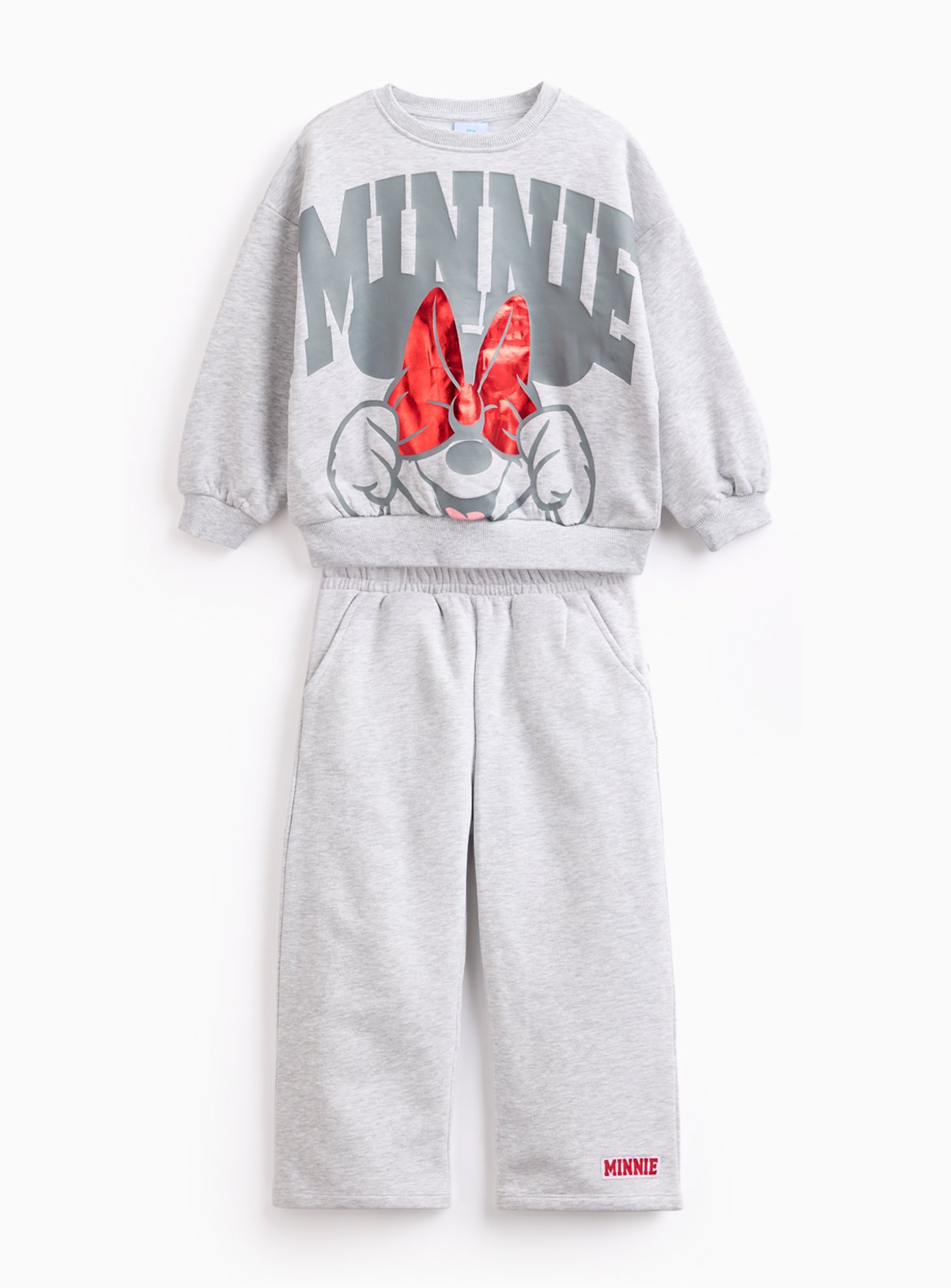 Grey Disney Minnie Mouse Sweat Set 