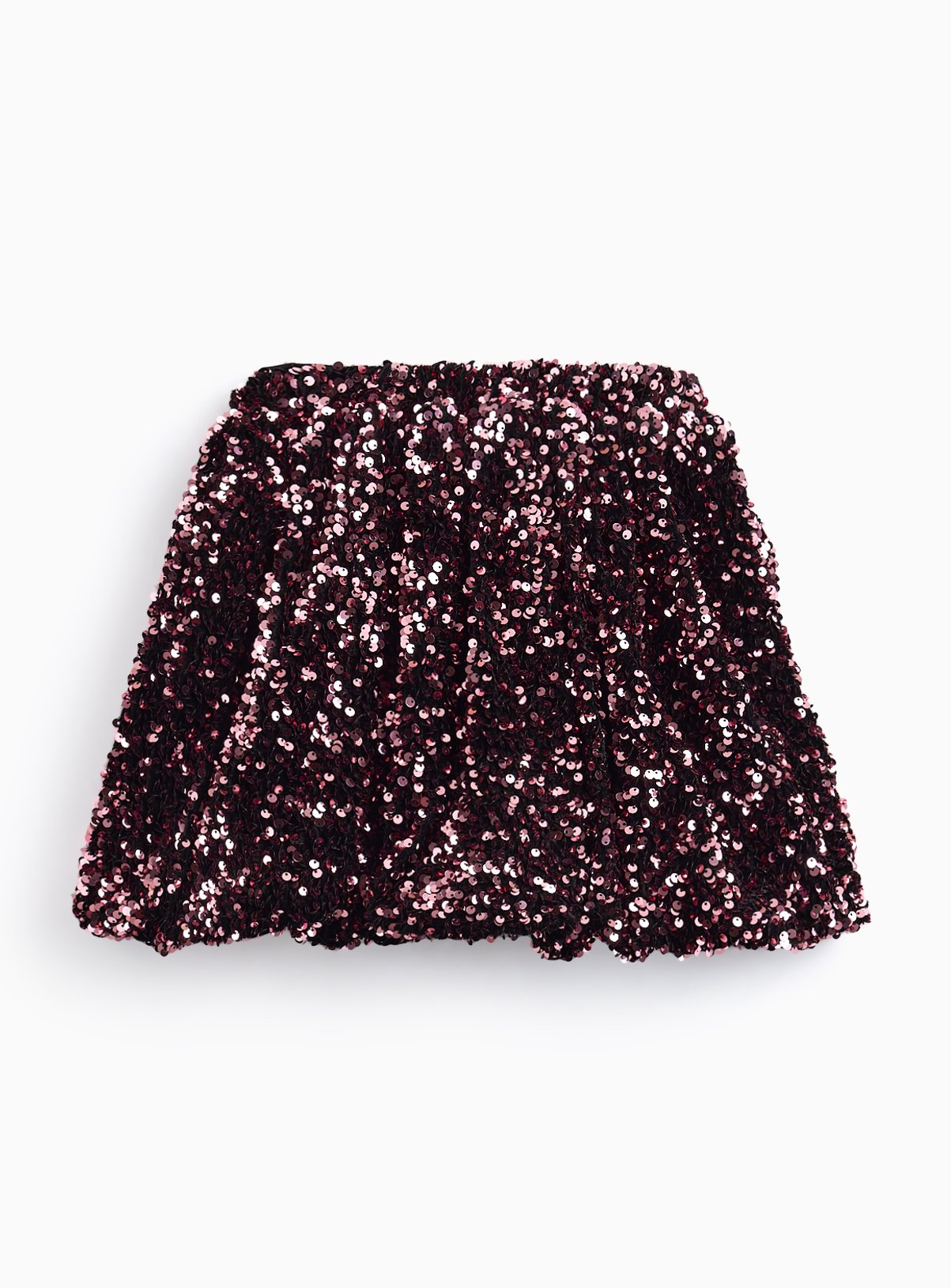Pink Sequin Embellished Puffball Skirt  13 years