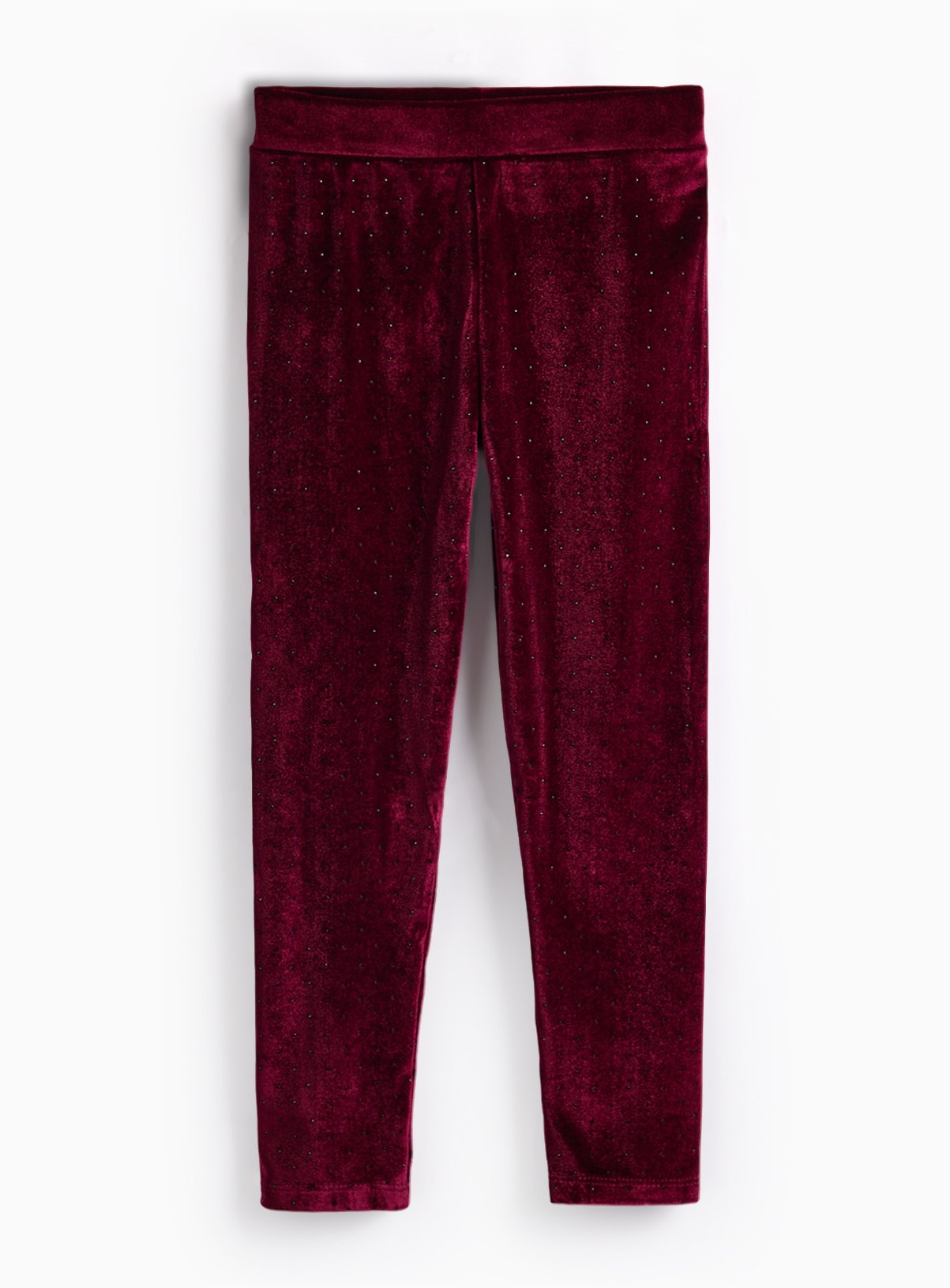 Velour Studded Leggings