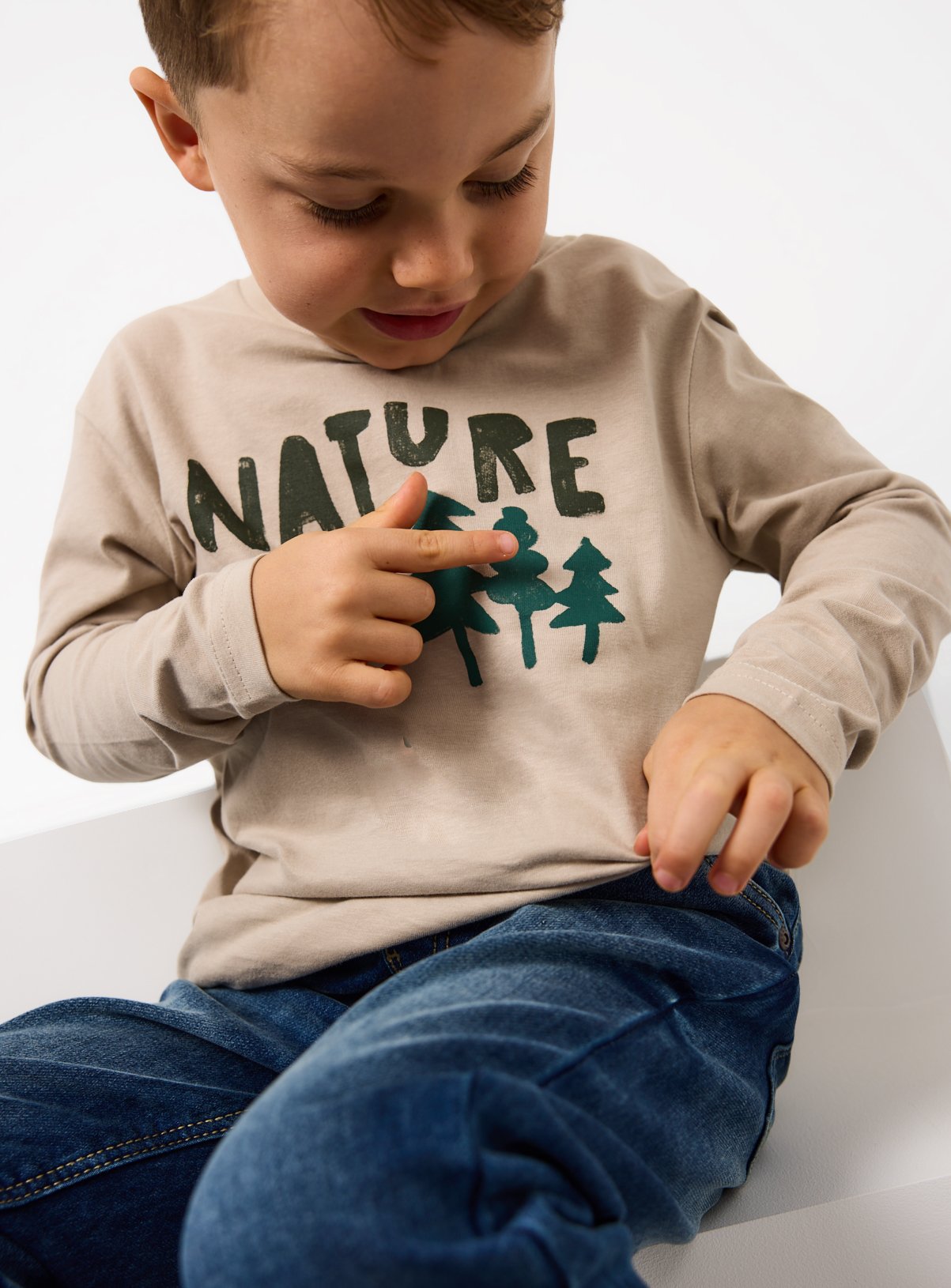 Stone Nature Days Long Sleeve Top