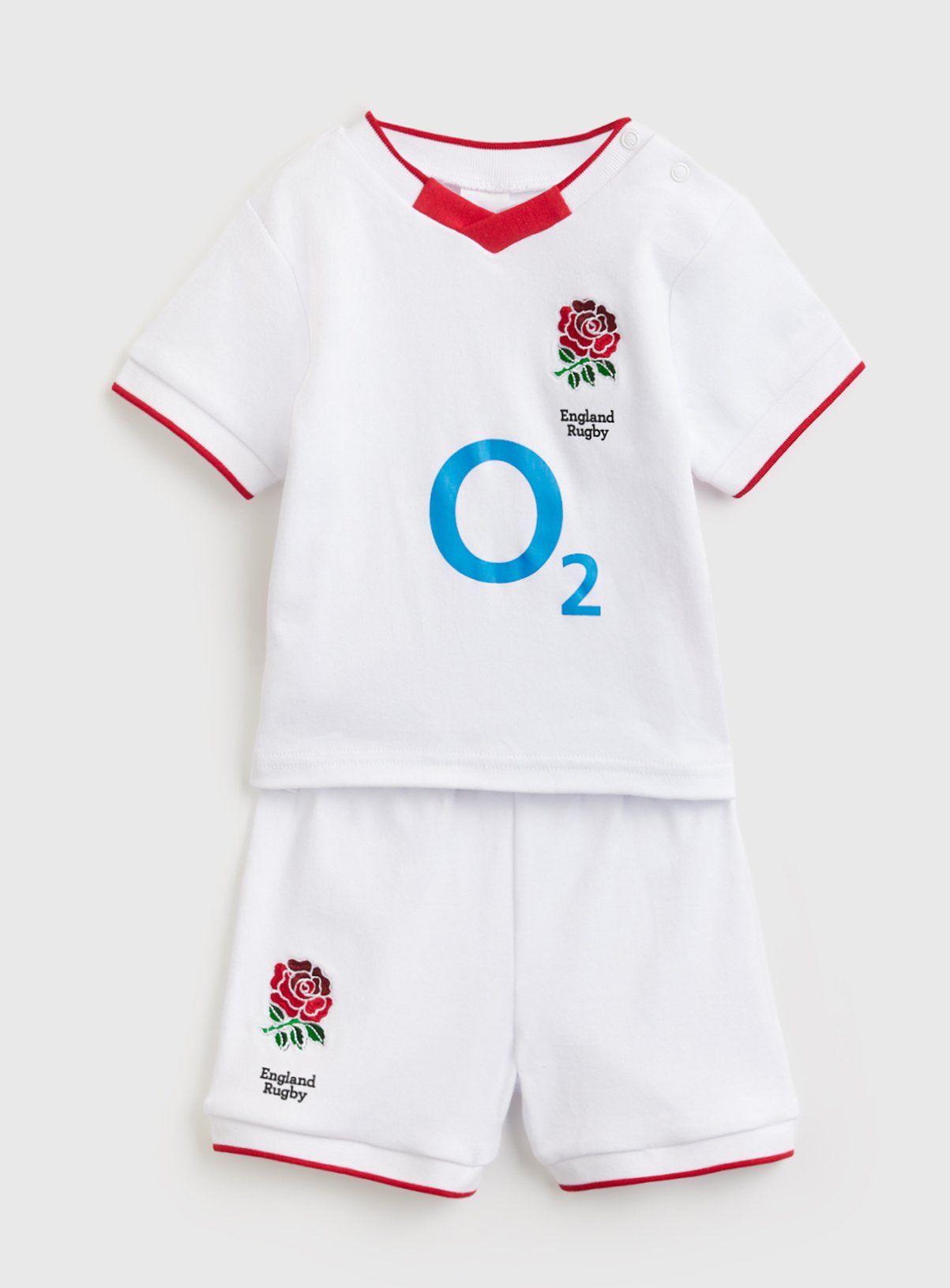 White England Rugby Home Kit 6-9 months