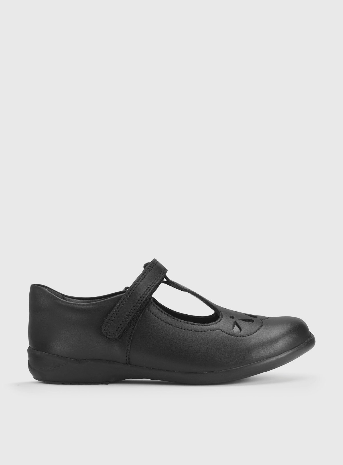 START-RITE Novel Black Leather School Shoes 4
