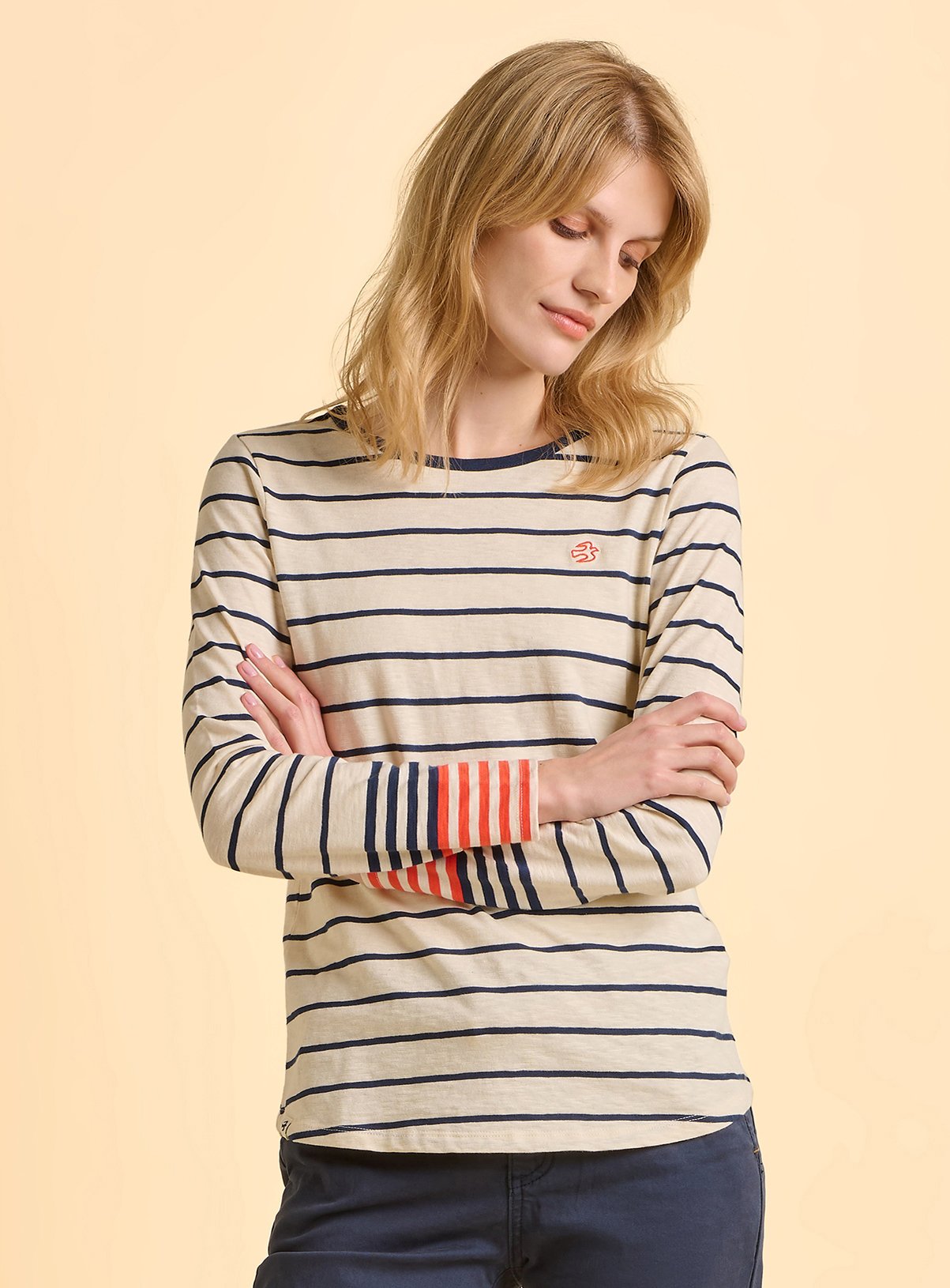 BRAKEBURN Knoll Long Sleeve T-Shirt 