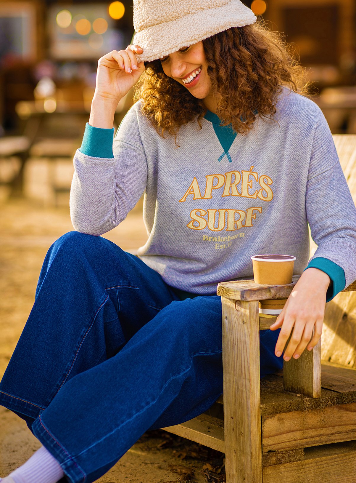 BRAKEBURN Kimmeridge Crew Neck Sweatshirt