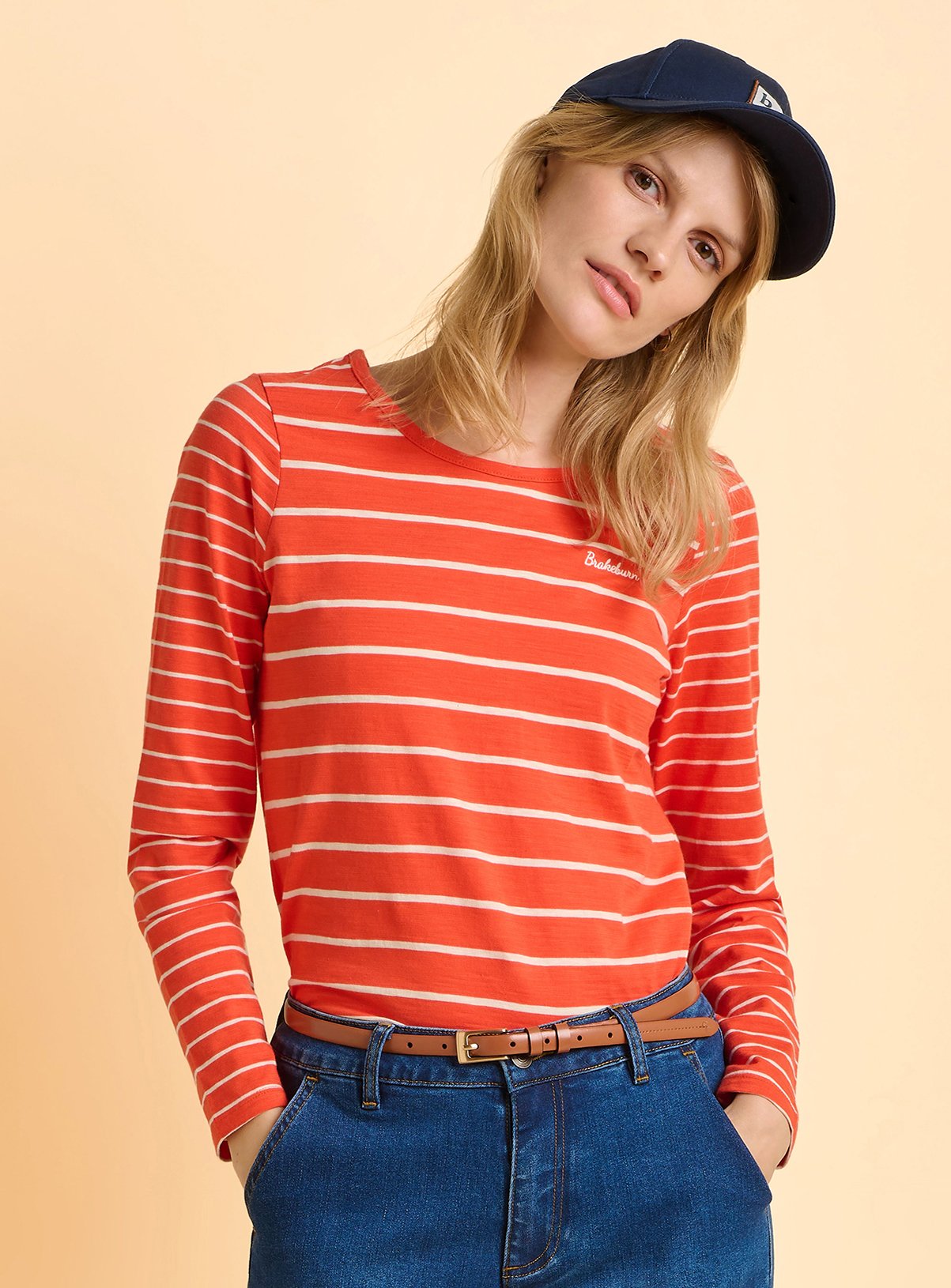 BRAKEBURN Branksome Long Sleeve T Shirt 