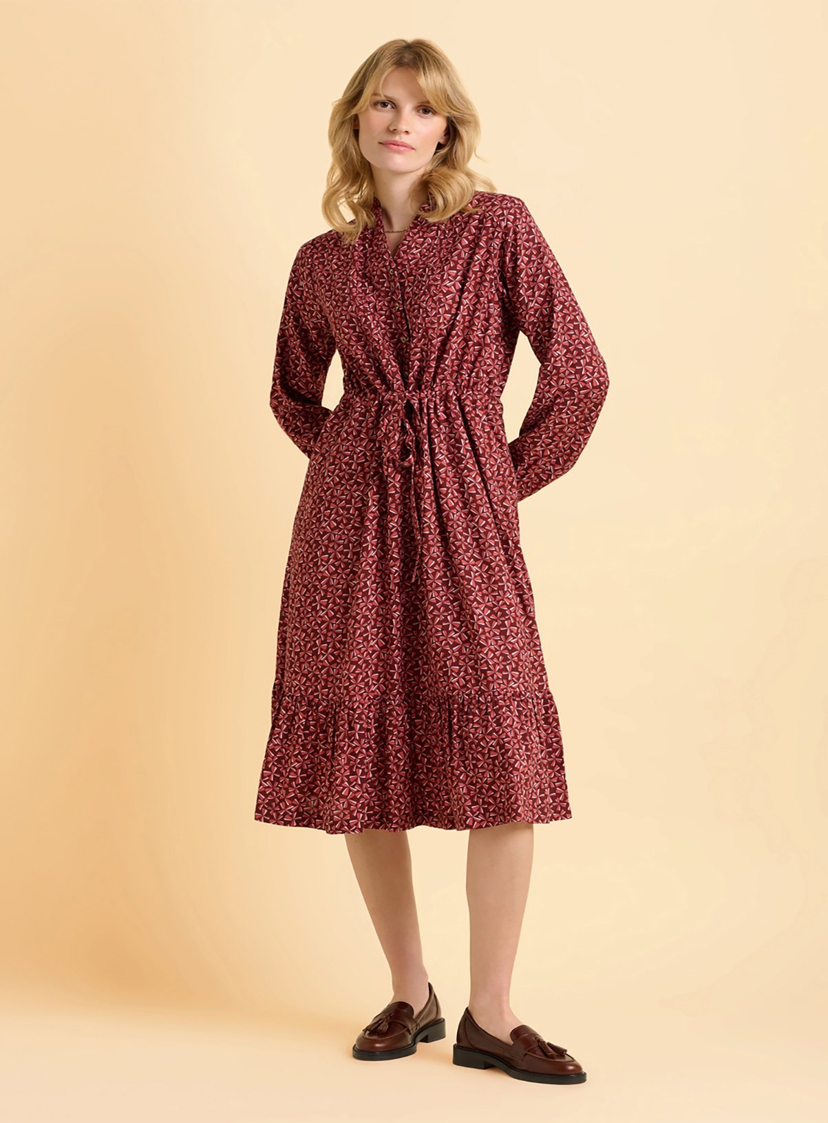 BRAKEBURN Meadow Midi Dress 