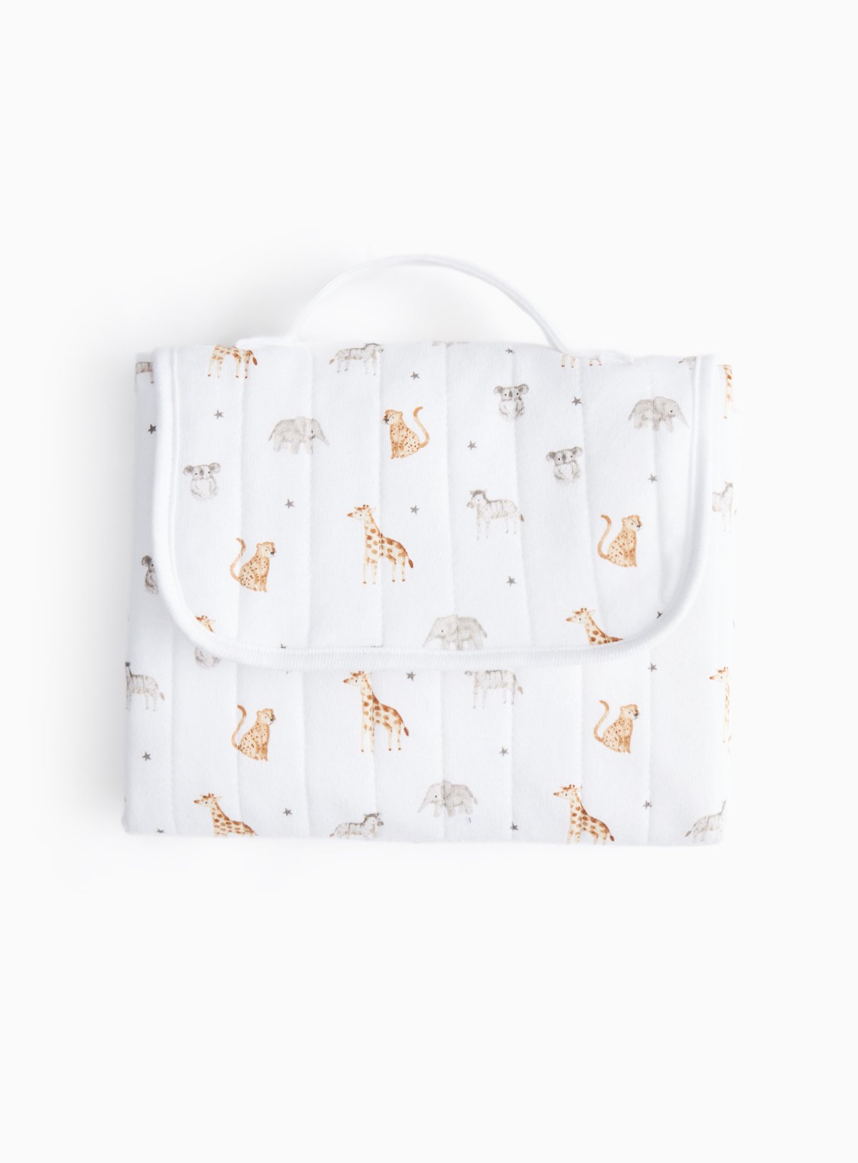 Safari Printed Travel Changing Mat  One Size