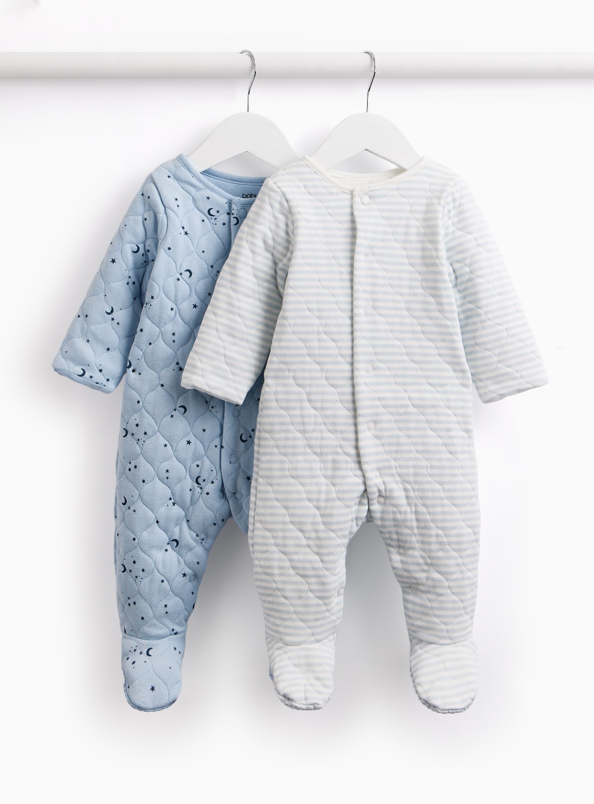 Starry Print 2.5 Tog Sleepsuit 2 Pack 12-18 months