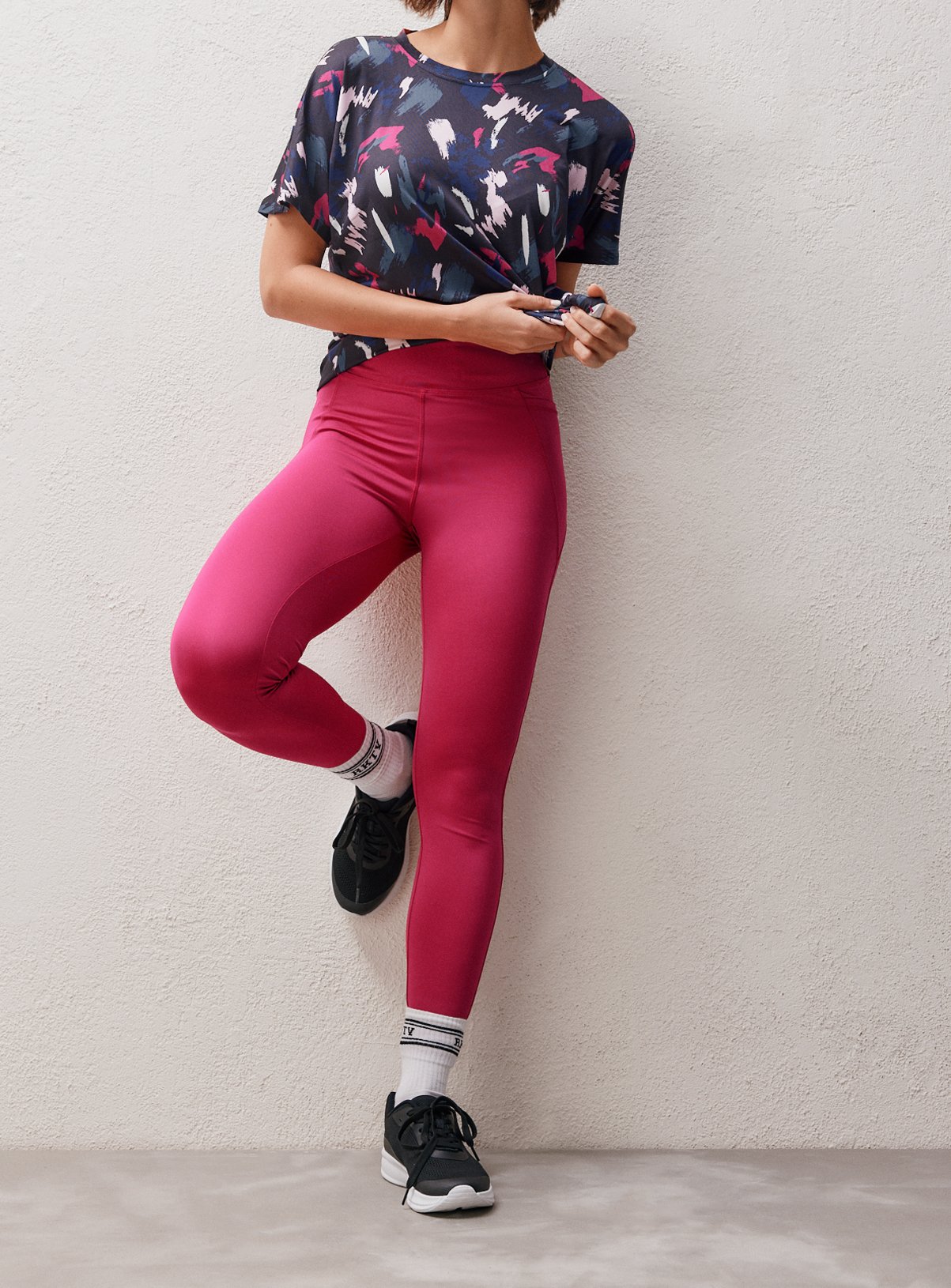 REAKTIV Everyday High Waisted Full Length Core Gym Legging