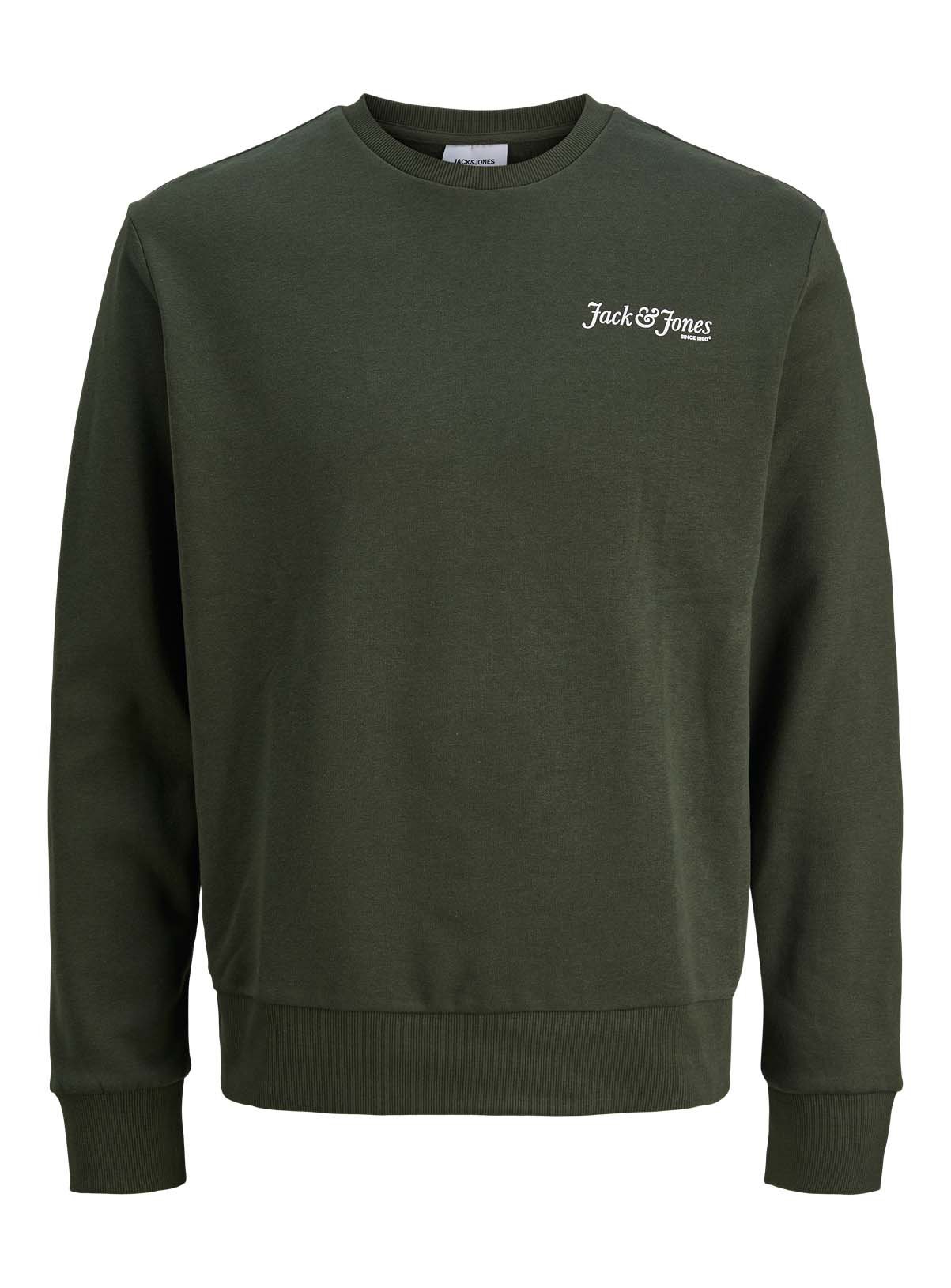 JACK & JONES JUNIOR Yuki Back Sweat Crew Neck Jumper 