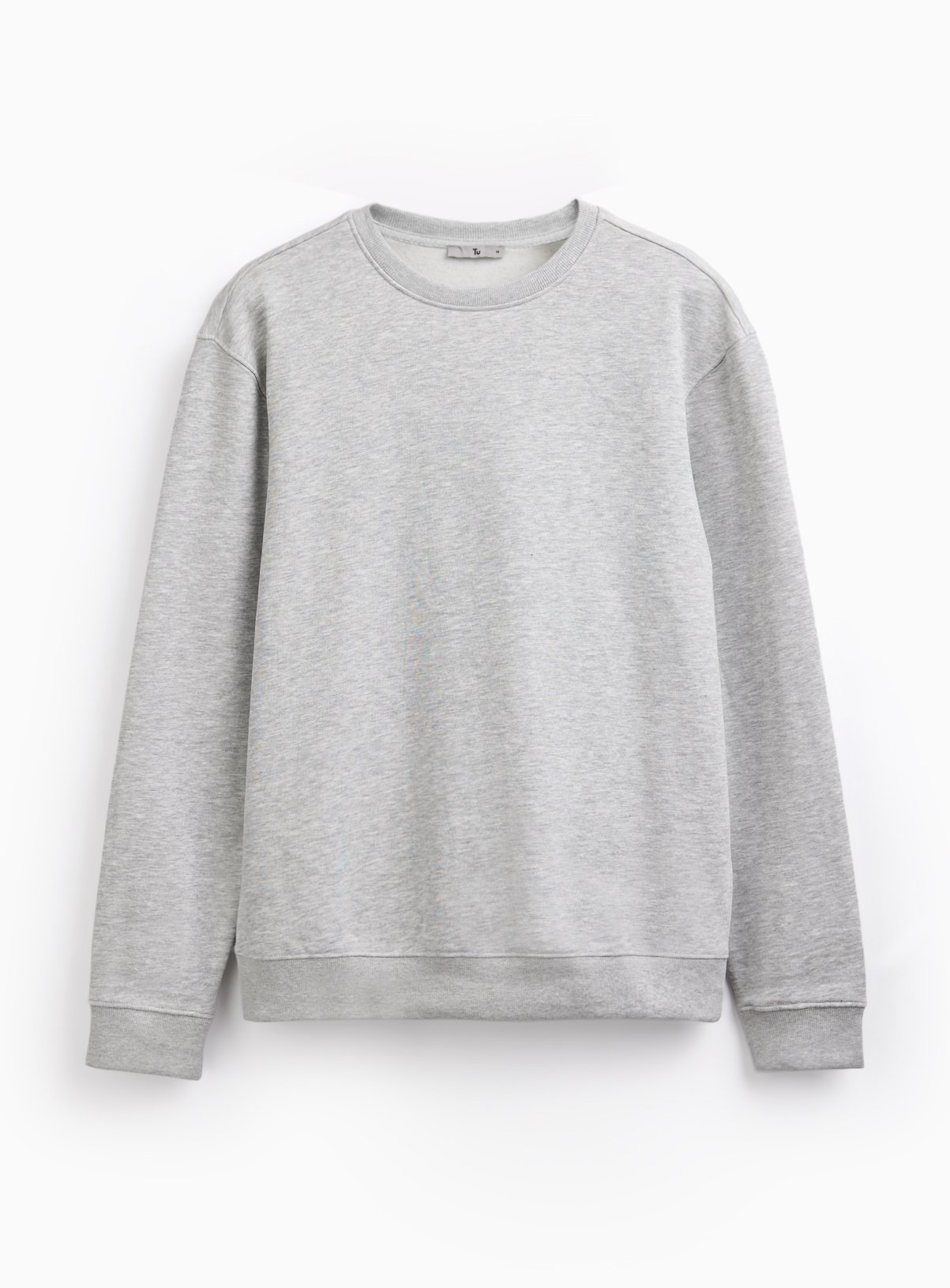 Grey Crew Neck Sweatshirt 