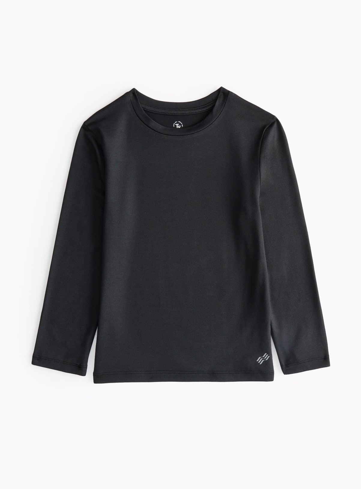 Black Base Layer Sports Top  